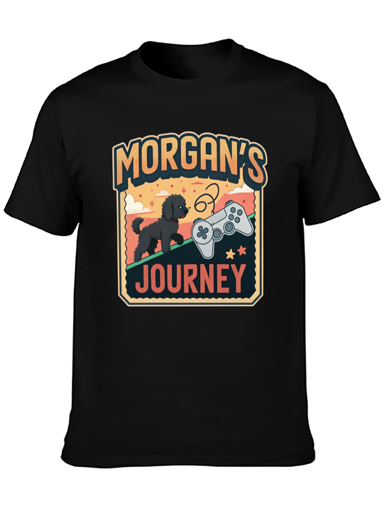 Morgans Journey Gaming T-Shirt - Black Cotton Tee