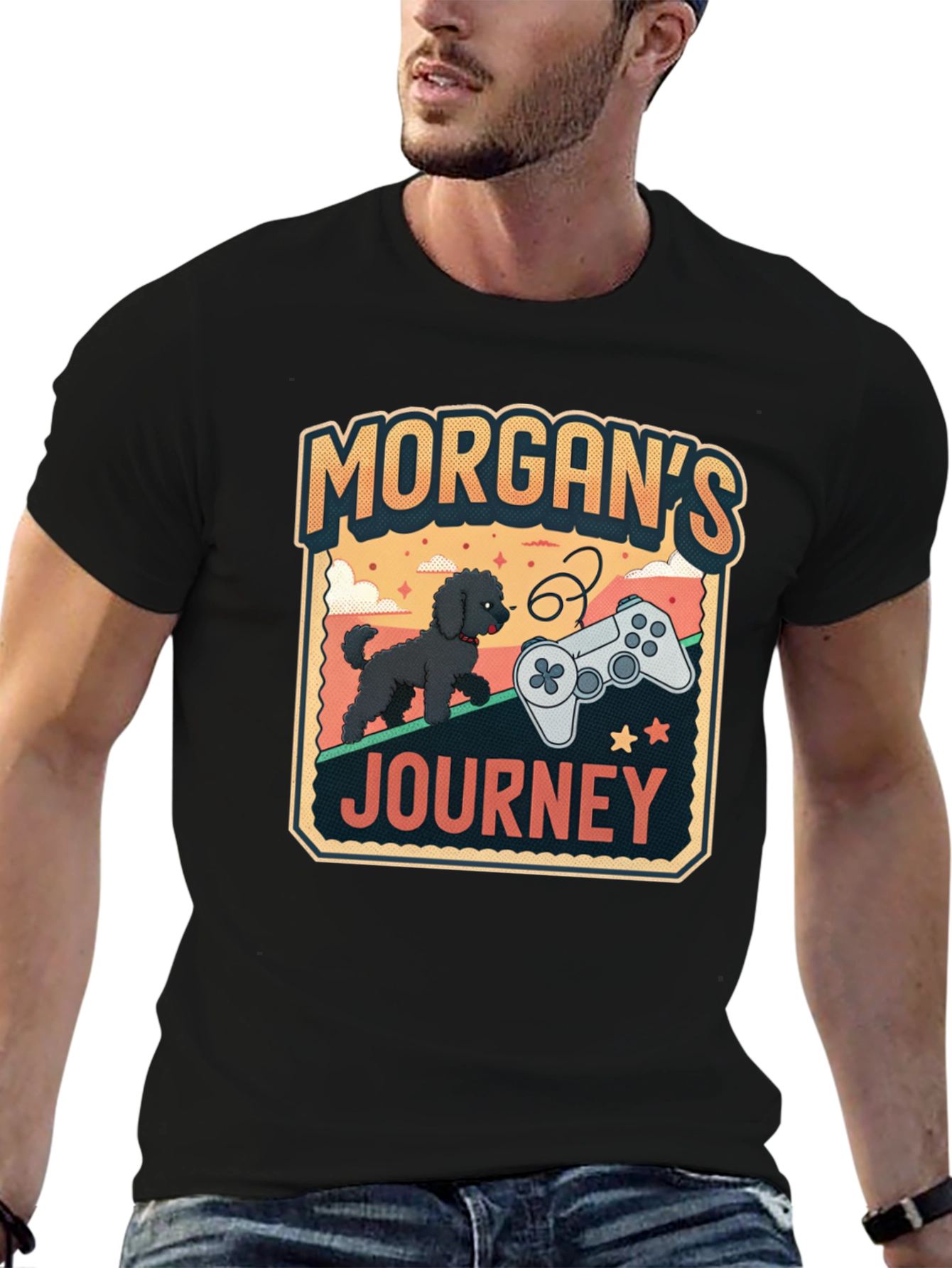 Morgans Journey Gaming T-Shirt - Black Cotton Tee