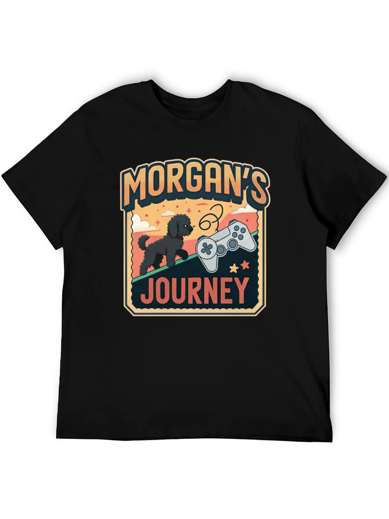 Morgans Journey Gaming T-Shirt - Black Cotton Tee