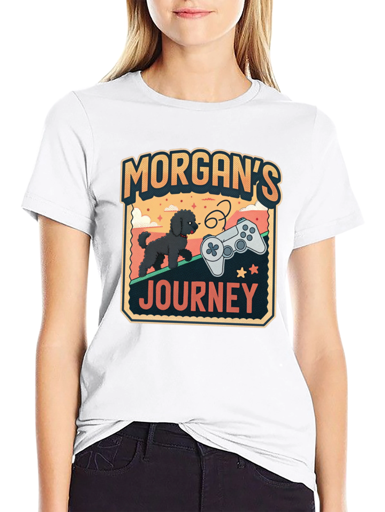 Morgans Journey Gaming T-Shirt - Black Cotton Tee