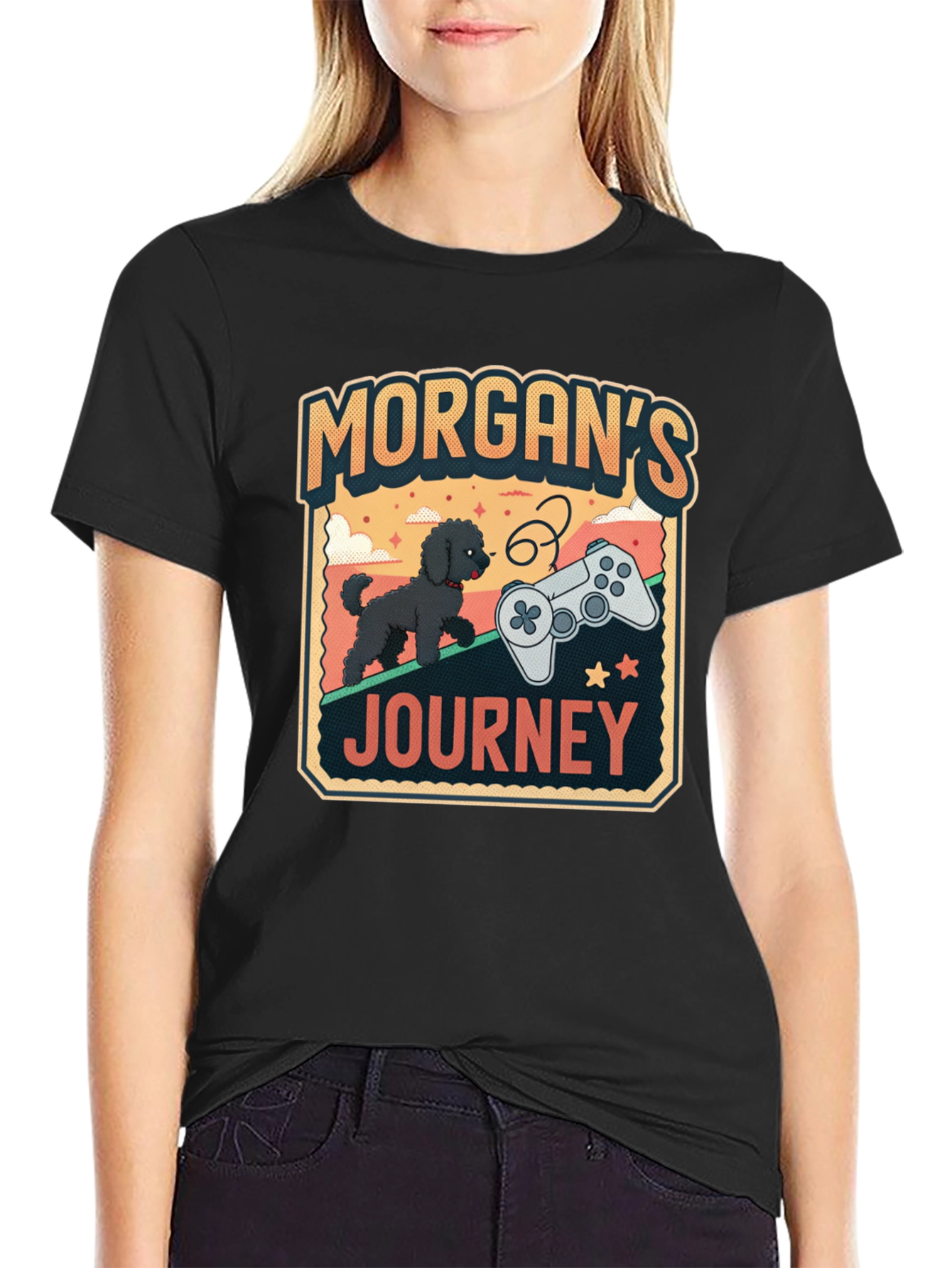 Morgans Journey Gaming T-Shirt - Black Cotton Tee