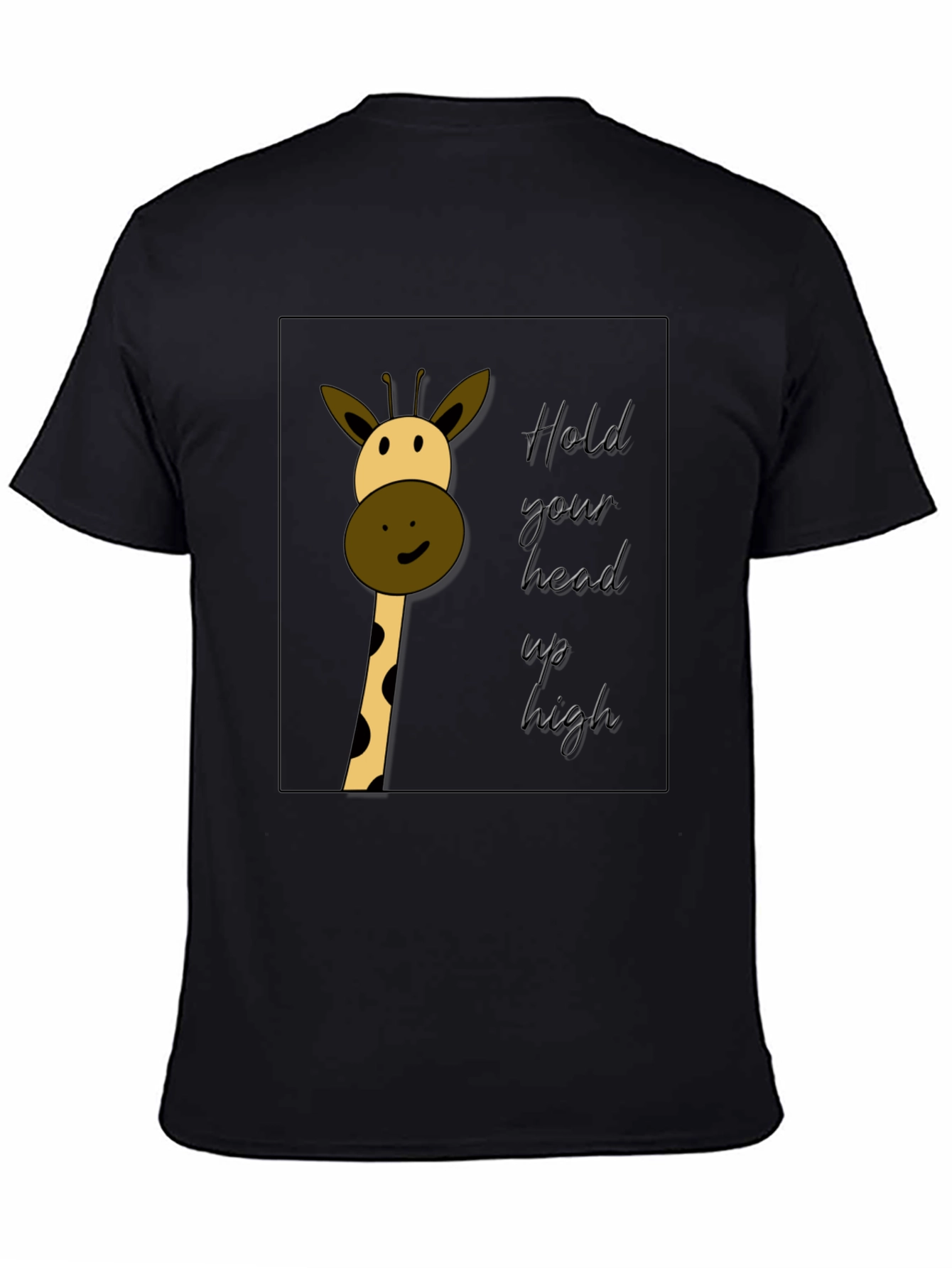 Giraffe Graphic Tee - Hold Your Head Up High