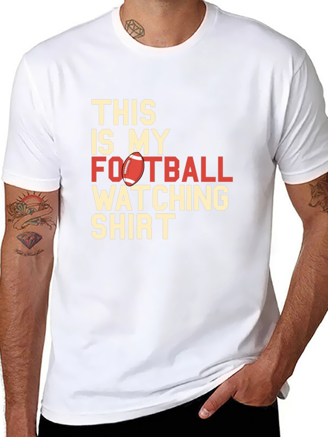 Football Watching Shirt - Game Day Comfort