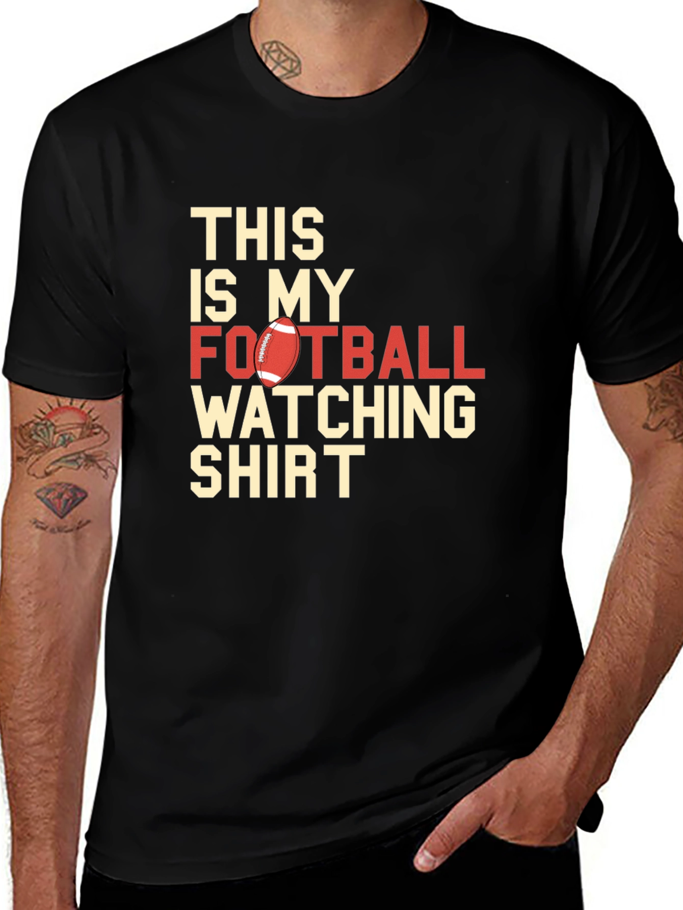 Football Watching Shirt - Game Day Comfort