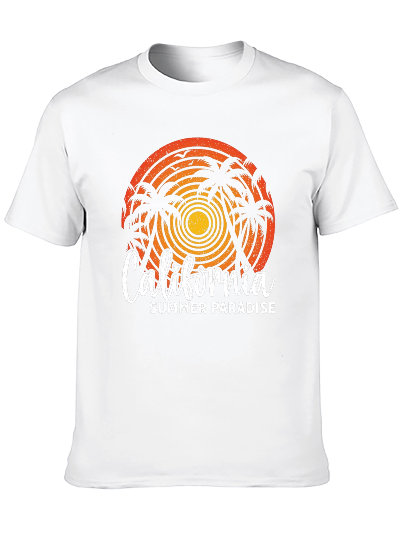 California Summer Paradise Graphic Tee