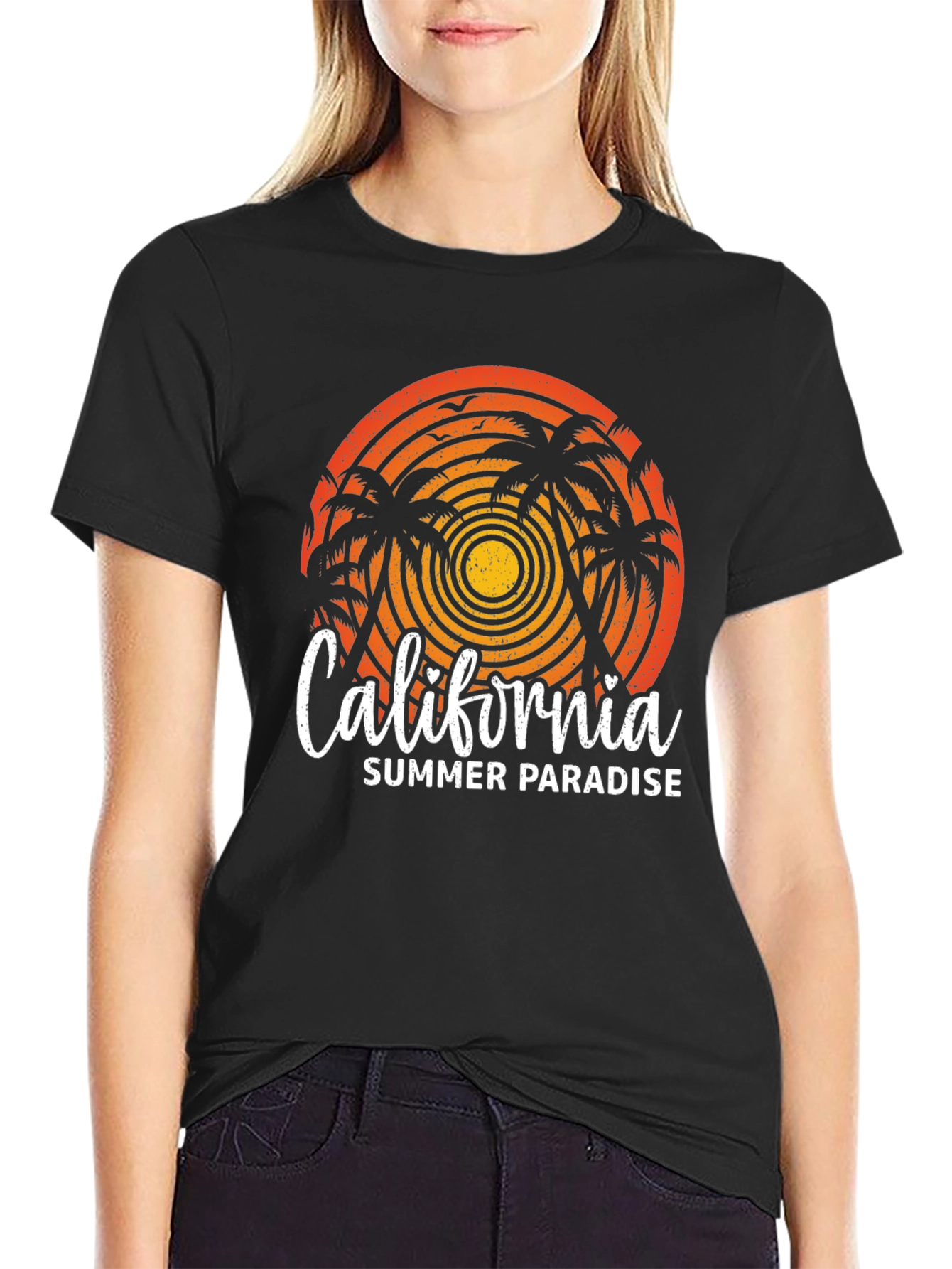 California Summer Paradise Graphic Tee