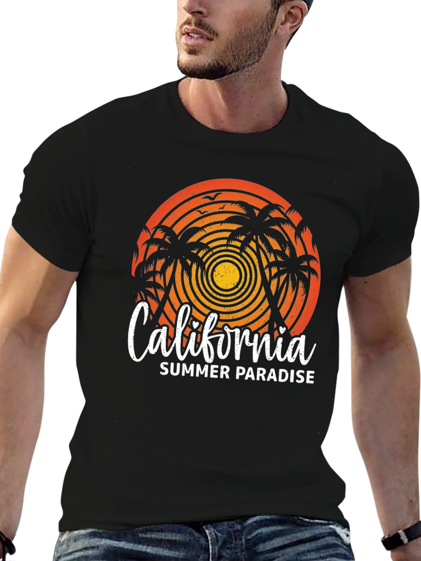 California Summer Paradise Graphic Tee