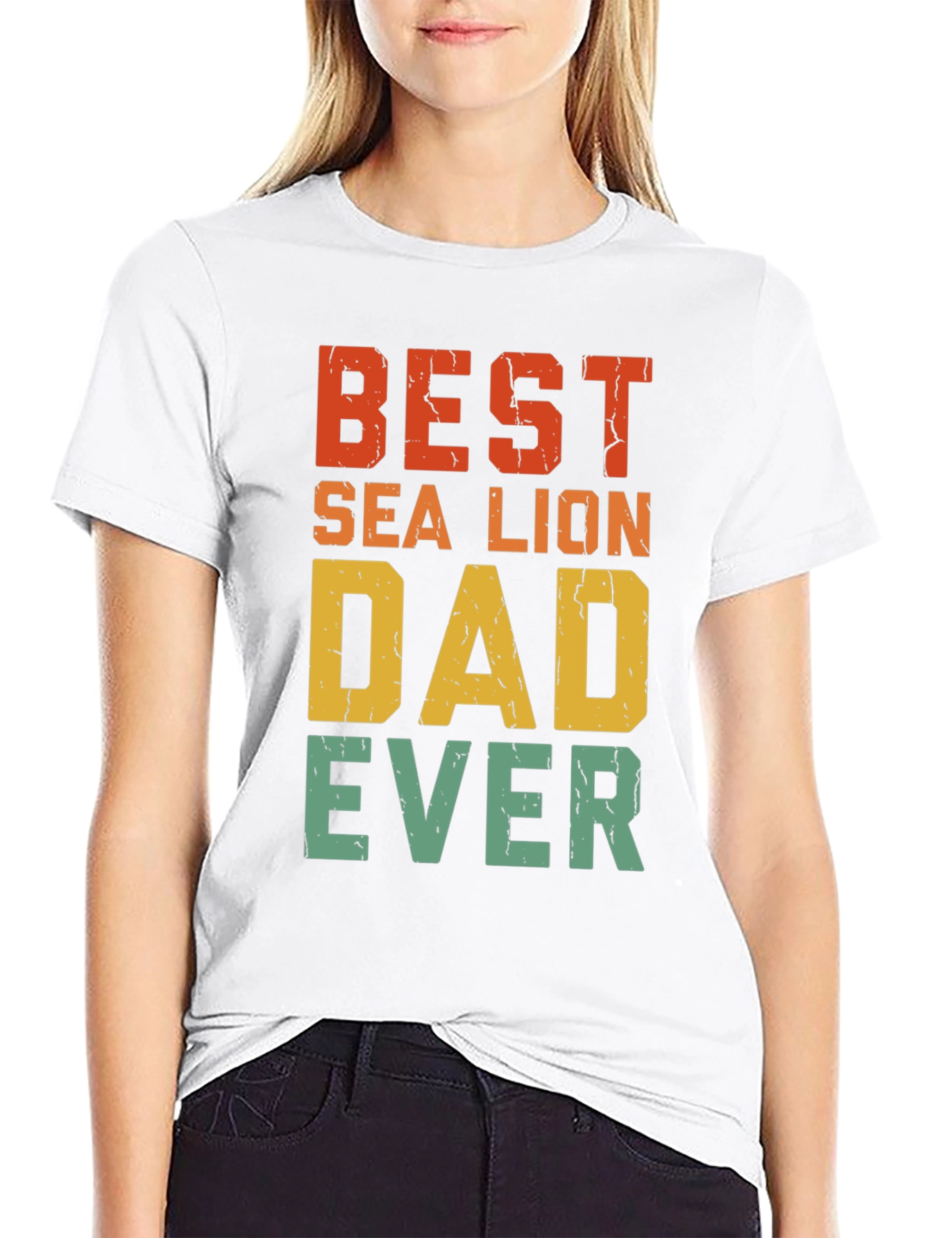 Best Sea Lion Dad Ever T-Shirt