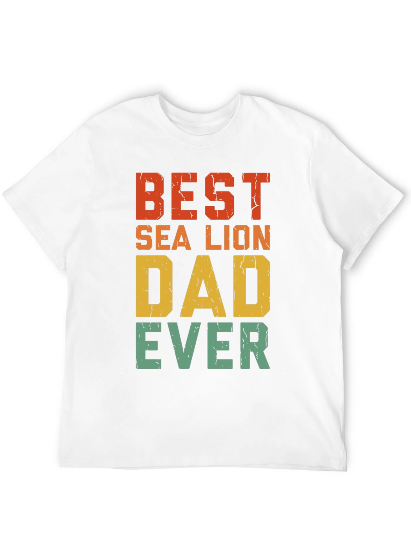 Best Sea Lion Dad Ever T-Shirt