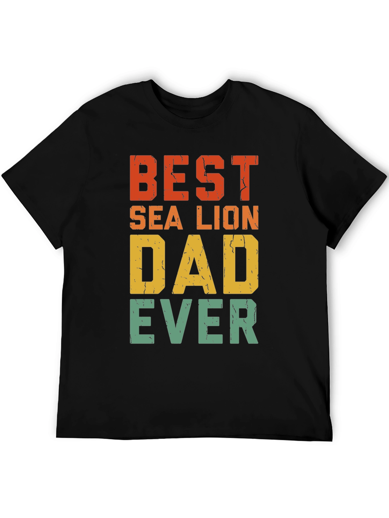 Best Sea Lion Dad Ever T-Shirt