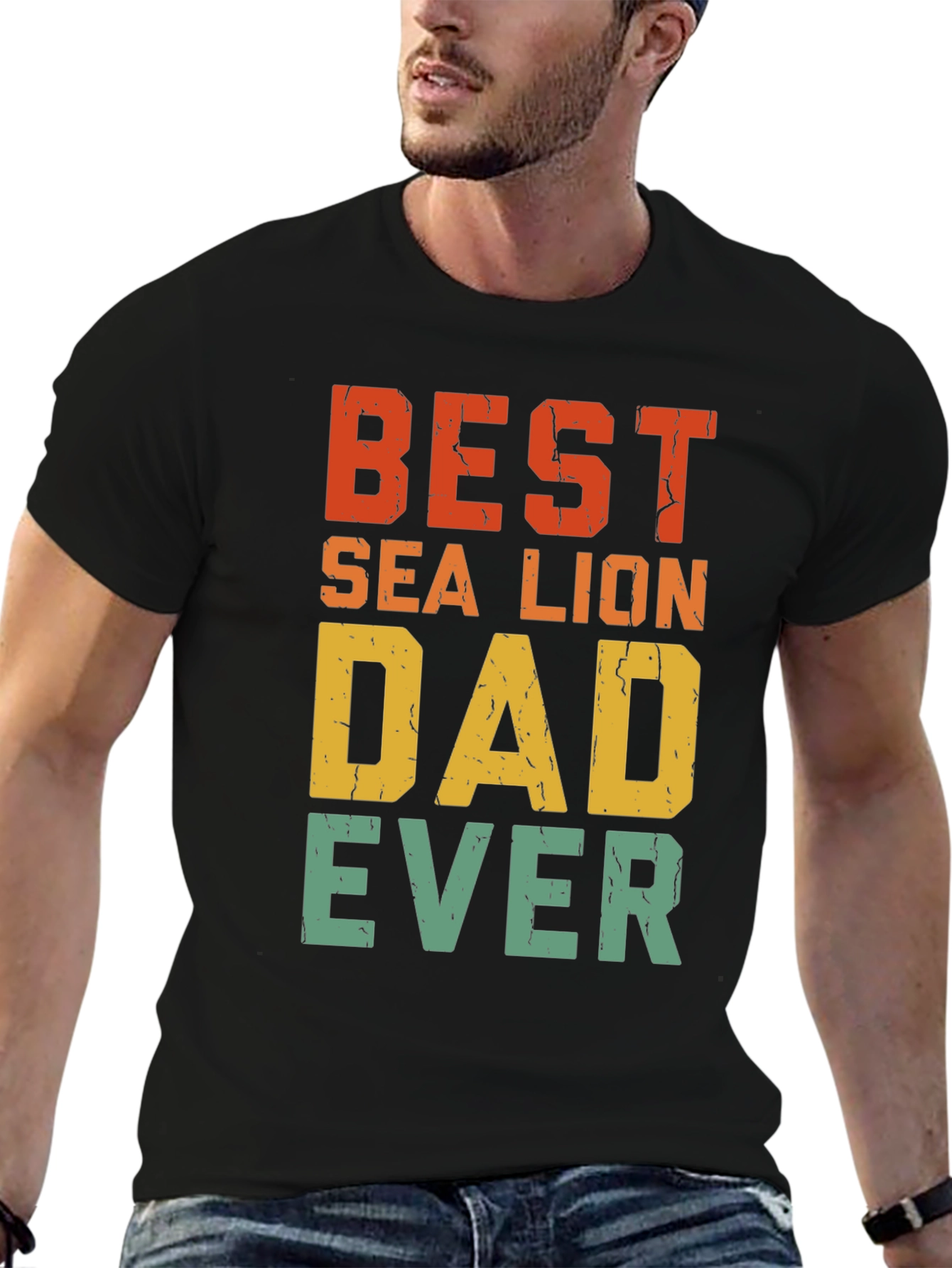 Best Sea Lion Dad Ever T-Shirt