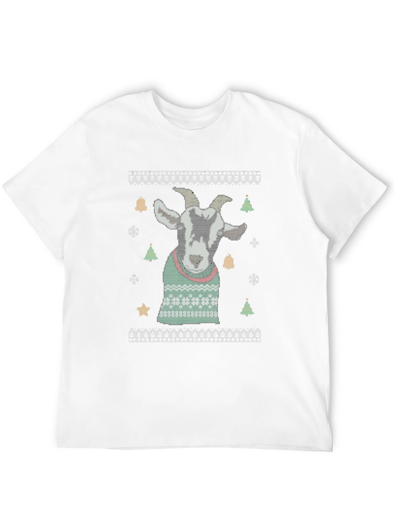 Goat Ugly Christmas Sweater T-Shirt