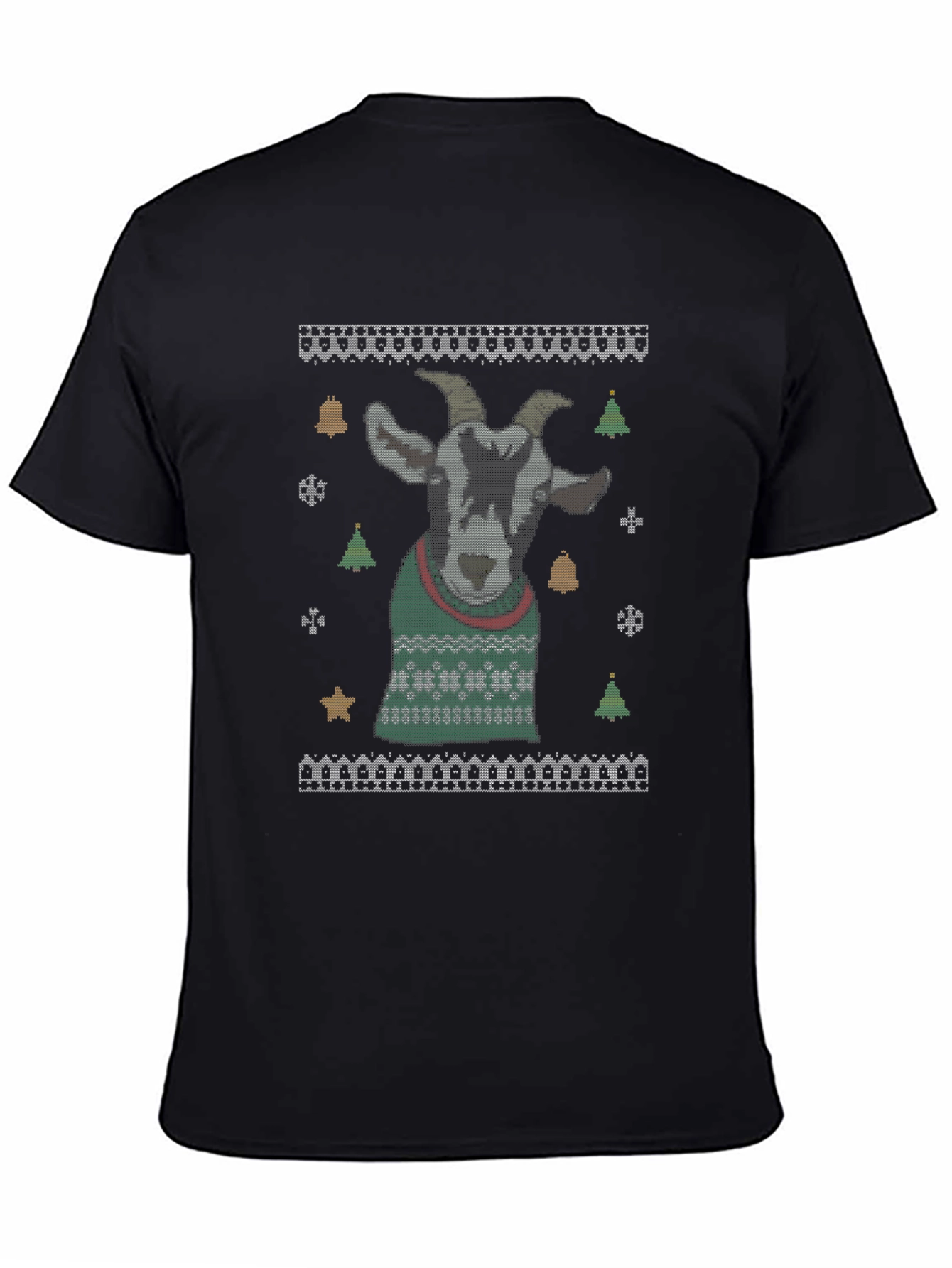 Goat Ugly Christmas Sweater T-Shirt