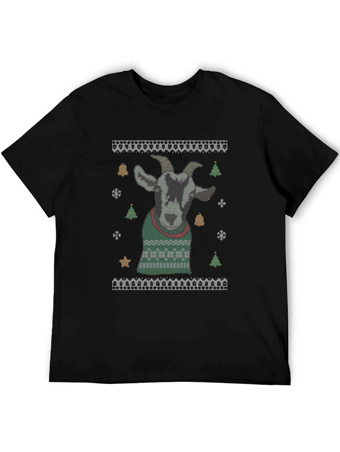 Goat Ugly Christmas Sweater T-Shirt