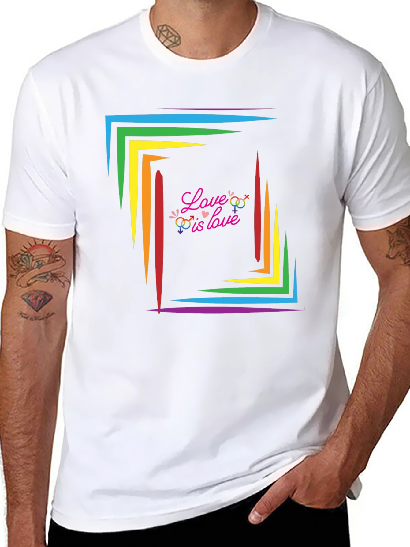 Love is Love LGBTQ+ Pride T-Shirt