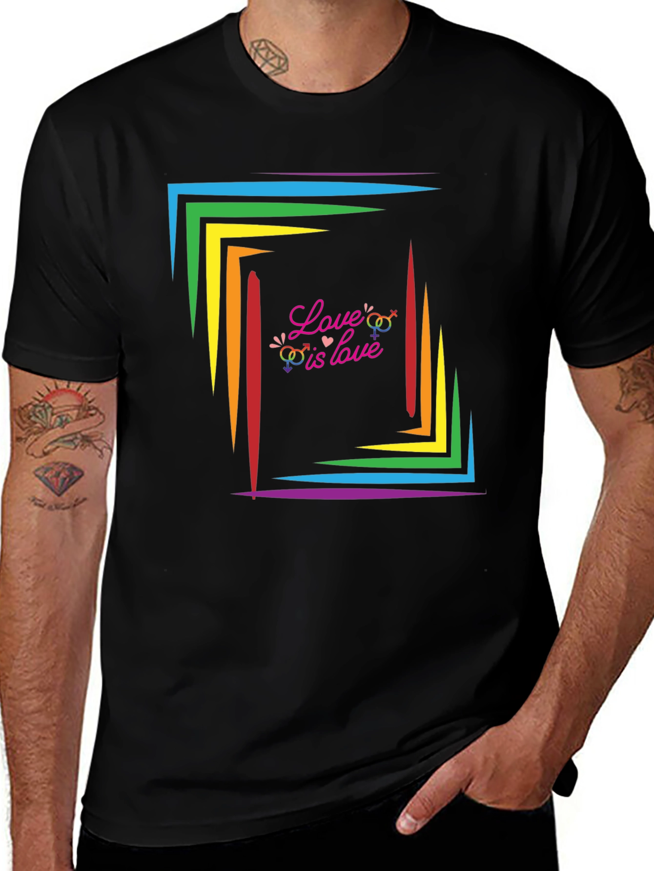 Love is Love LGBTQ+ Pride T-Shirt