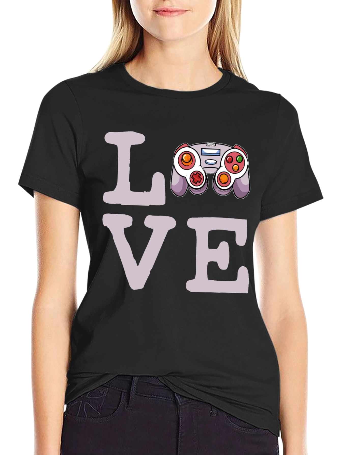 Love Gaming Graphic Tee - Gamer T-Shirt