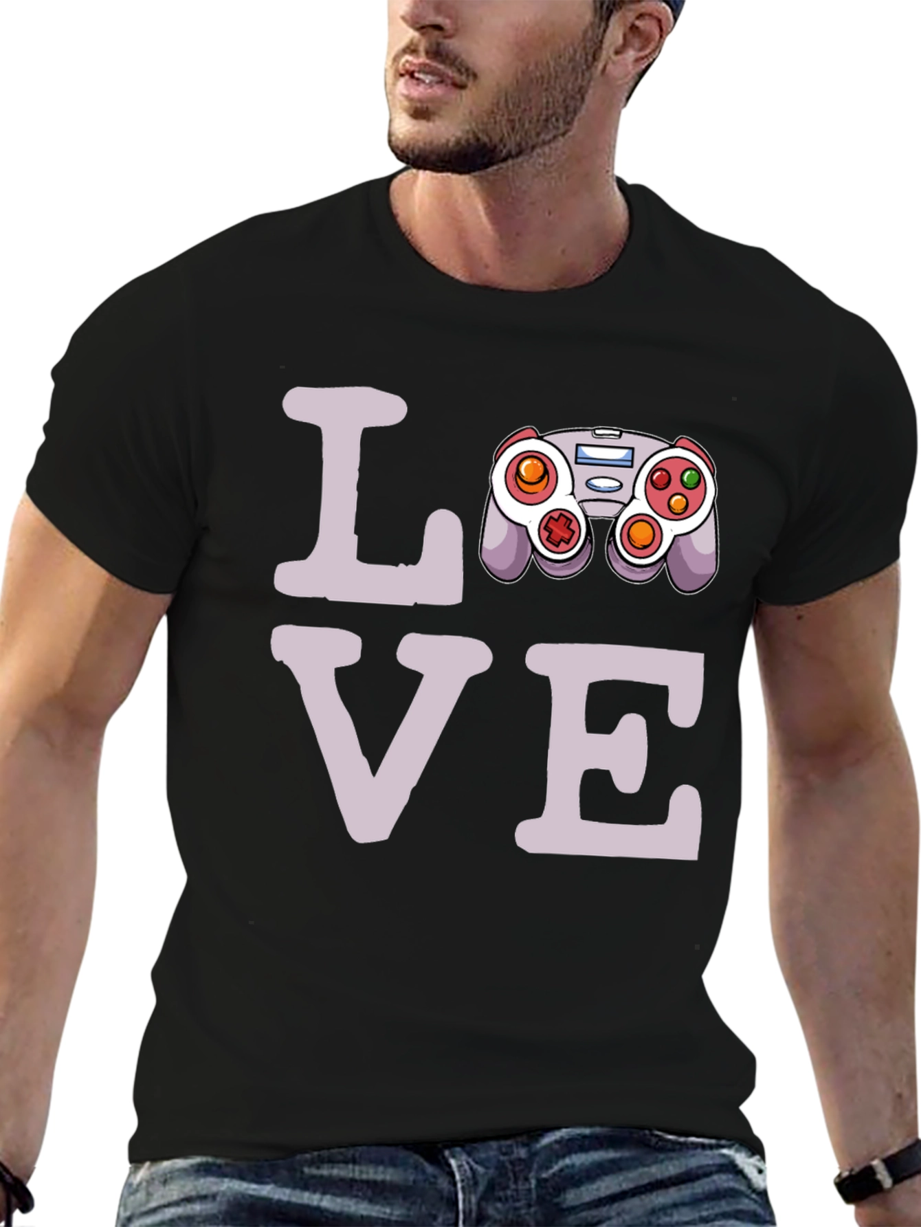 Love Gaming Graphic Tee - Gamer T-Shirt