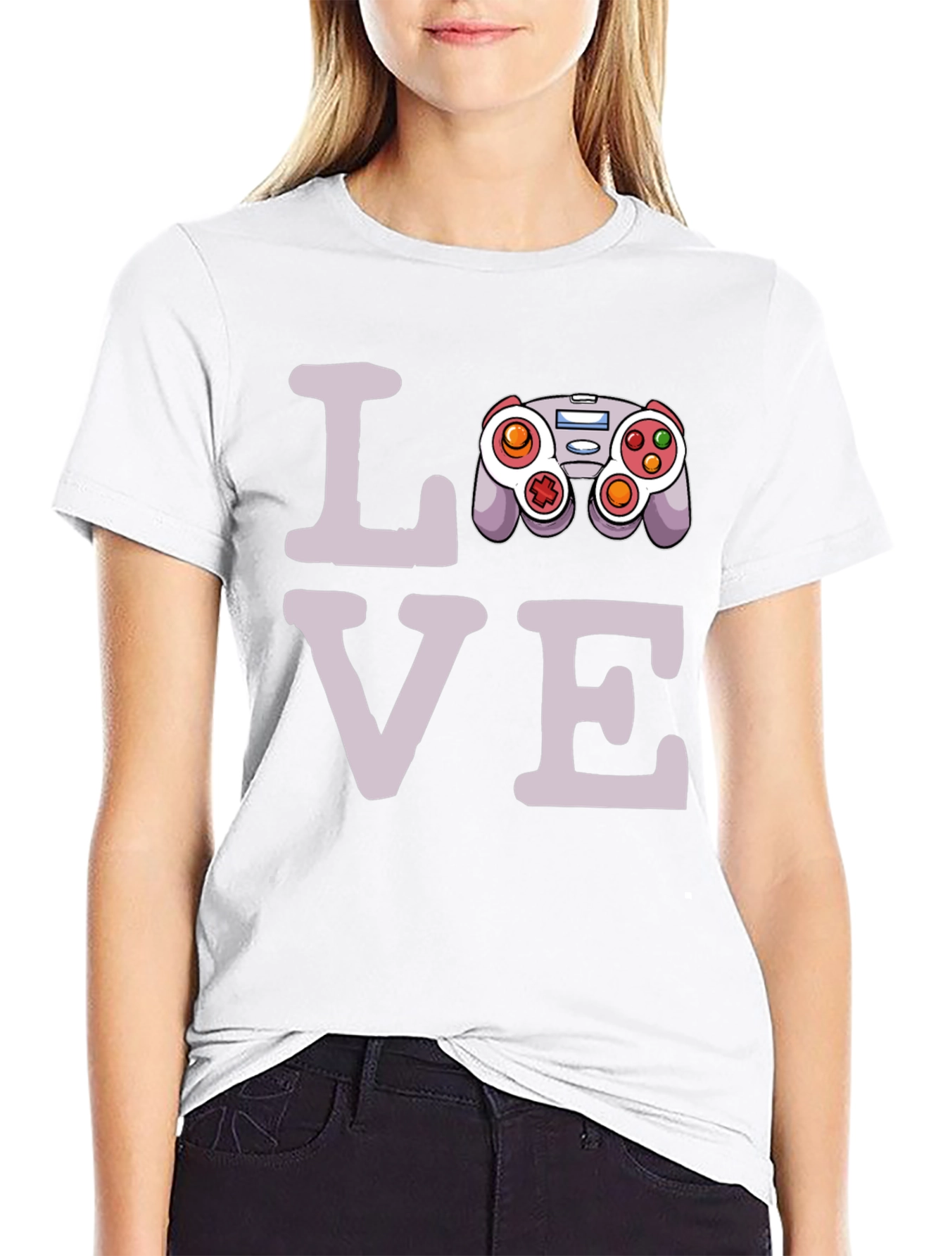 Love Gaming Graphic Tee - Gamer T-Shirt