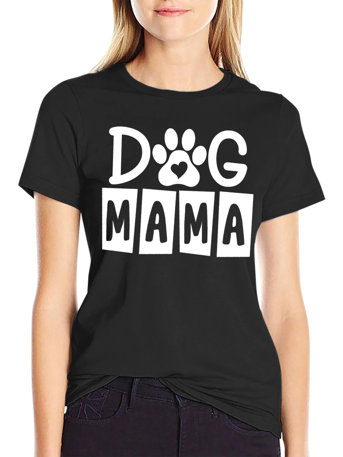 Dog Mama T-Shirt - Cute Pet Lover Tee