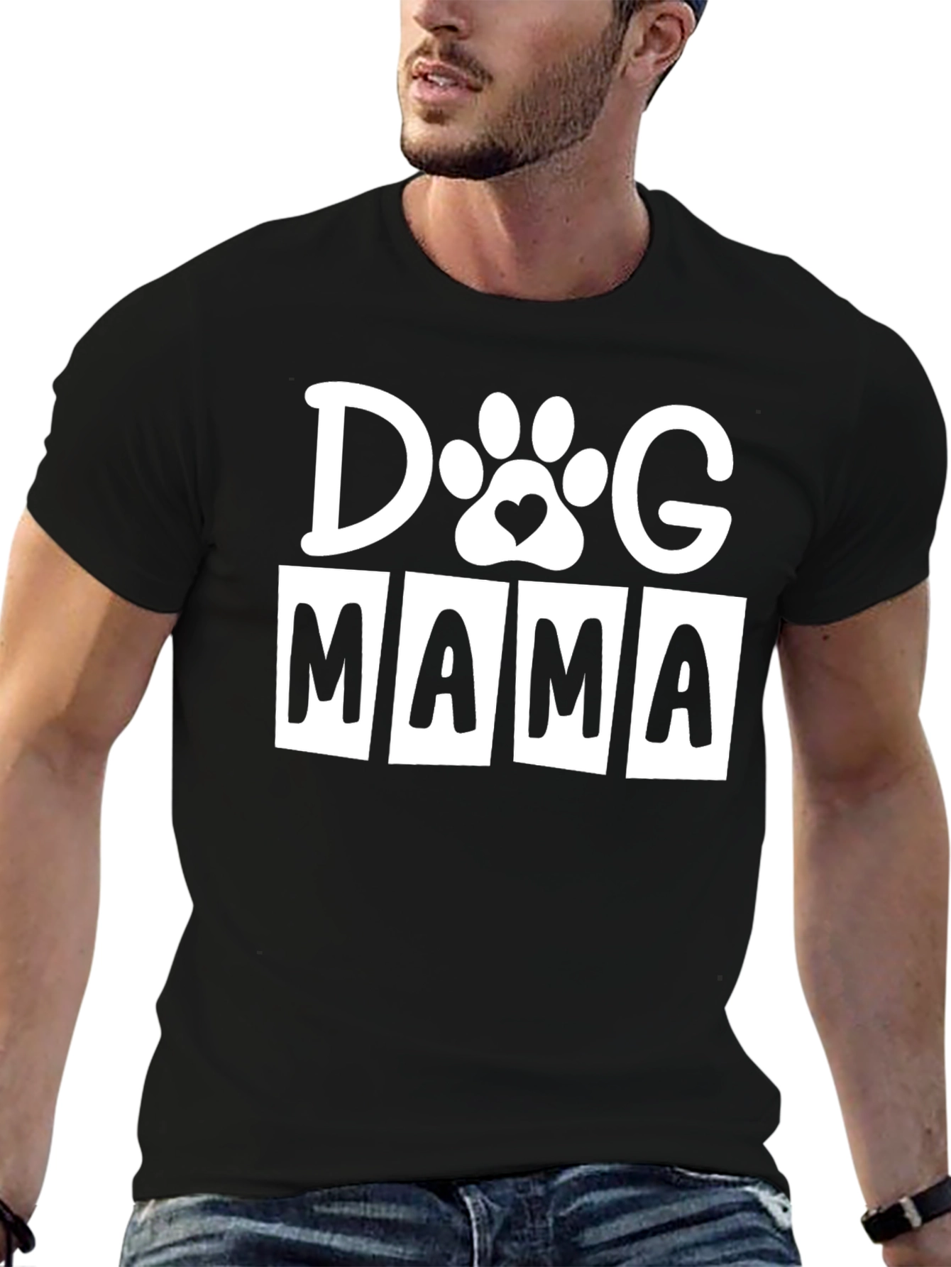 Dog Mama T-Shirt - Cute Pet Lover Tee