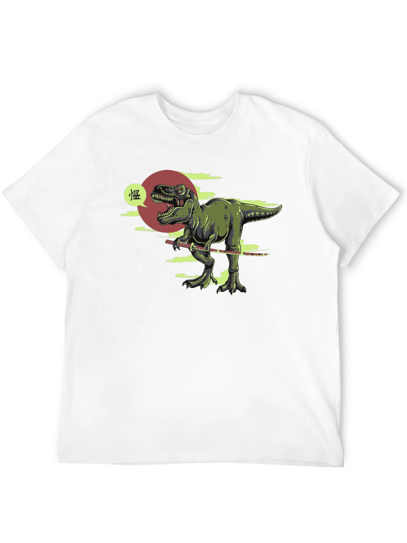 Dino Samurai T-Shirt - Black