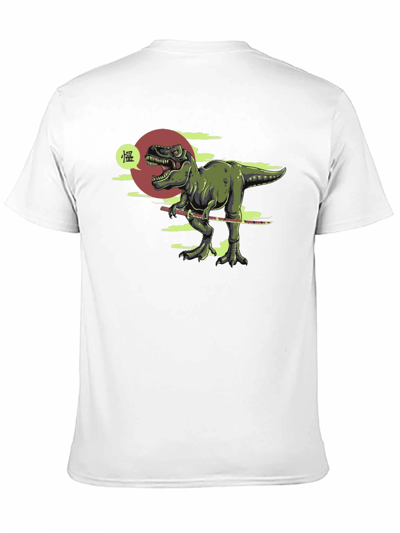 Dino Samurai T-Shirt - Black