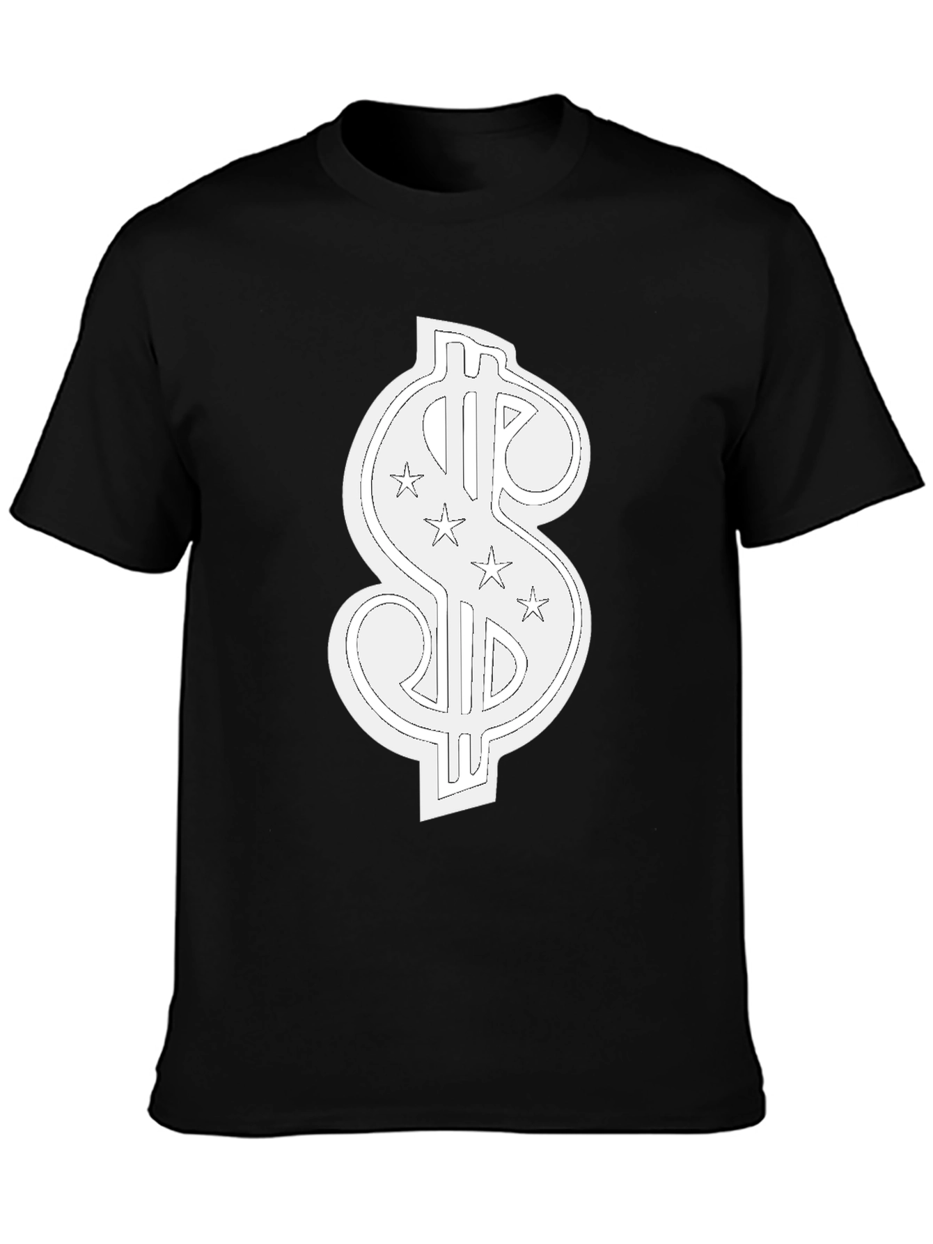 Dollar Sign T-Shirt - Black