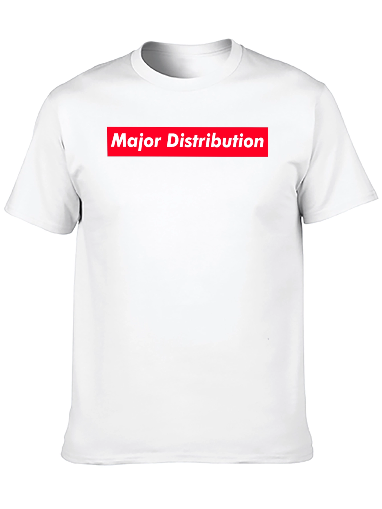 Major Distribution Black Graphic Tee