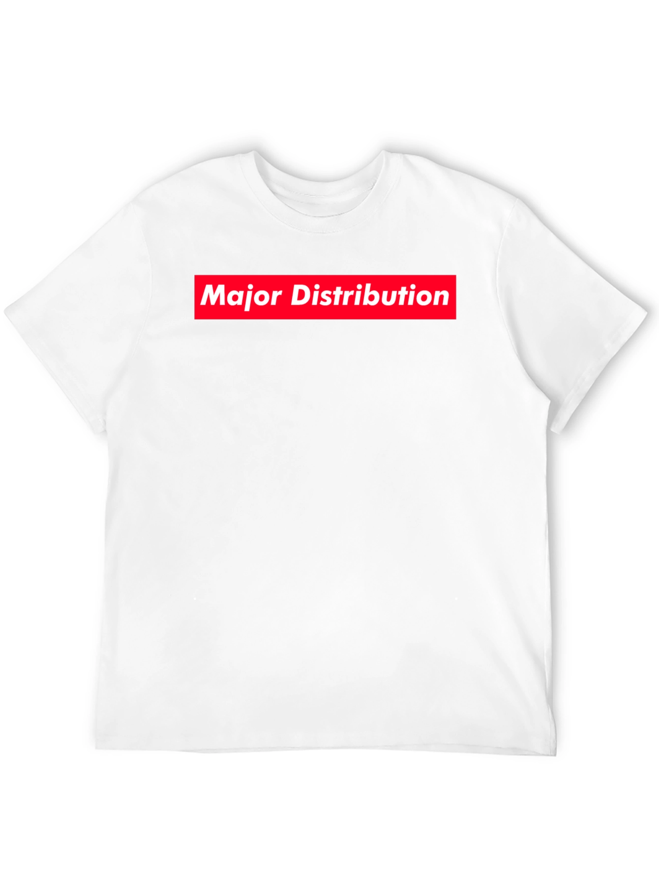 Major Distribution Black Graphic Tee