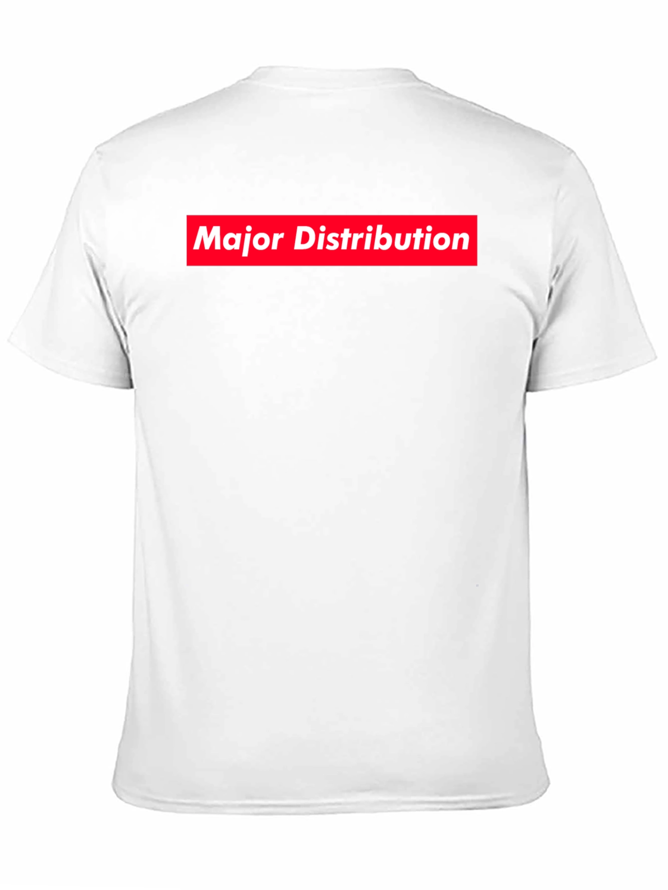 Major Distribution Black Graphic Tee