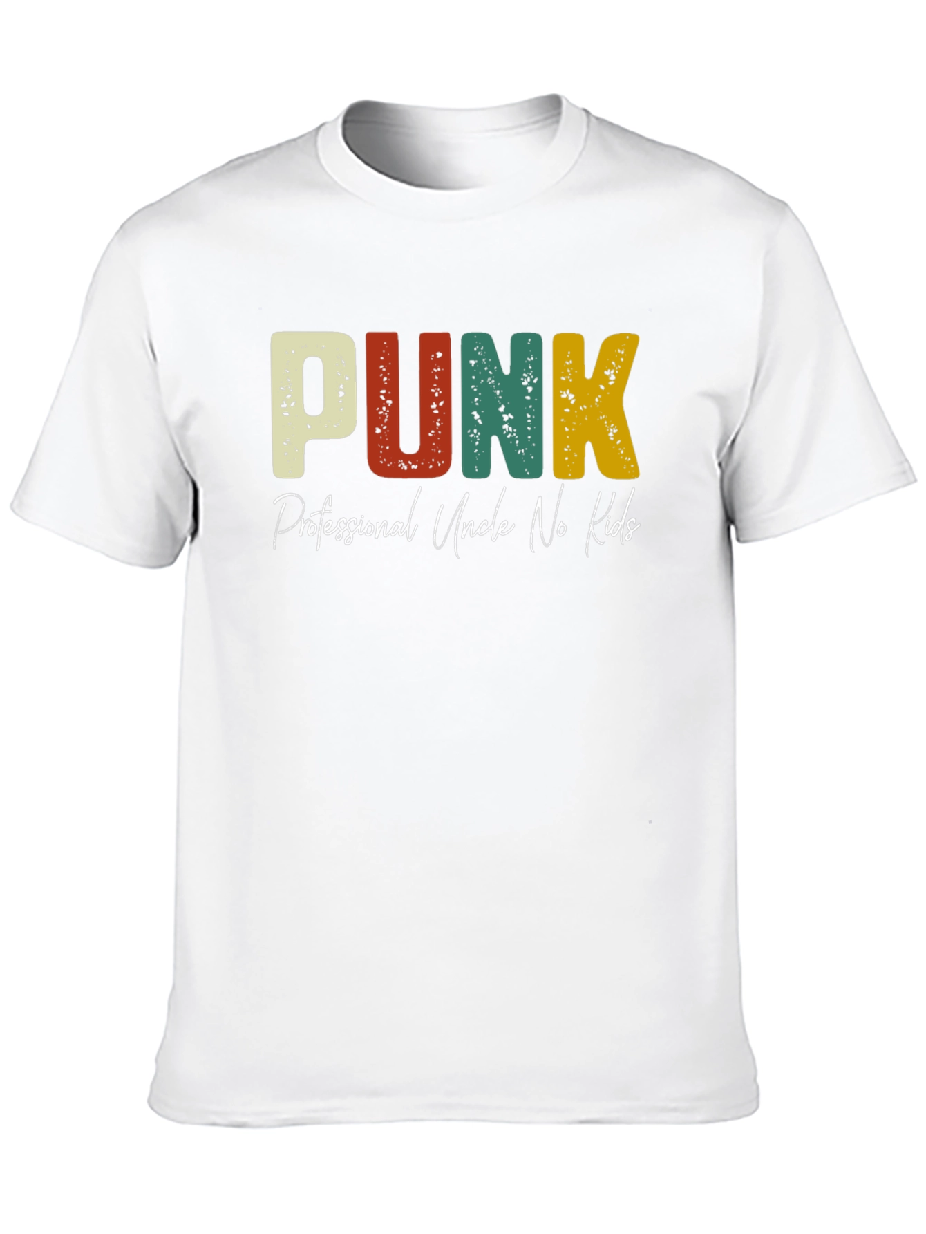 PUNK Professional Uncle No Kids Graphic T-Shirt
