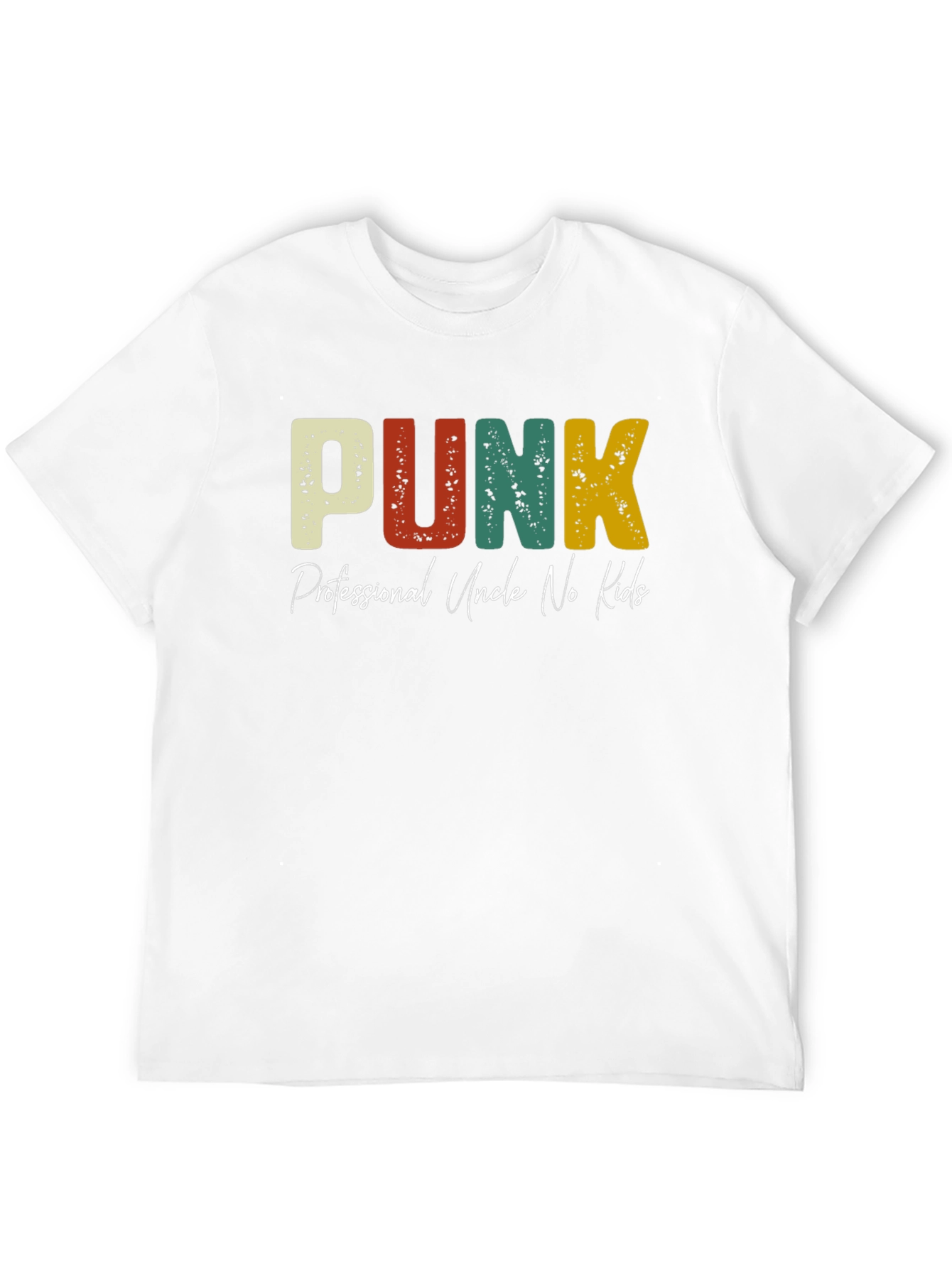 PUNK Professional Uncle No Kids Graphic T-Shirt