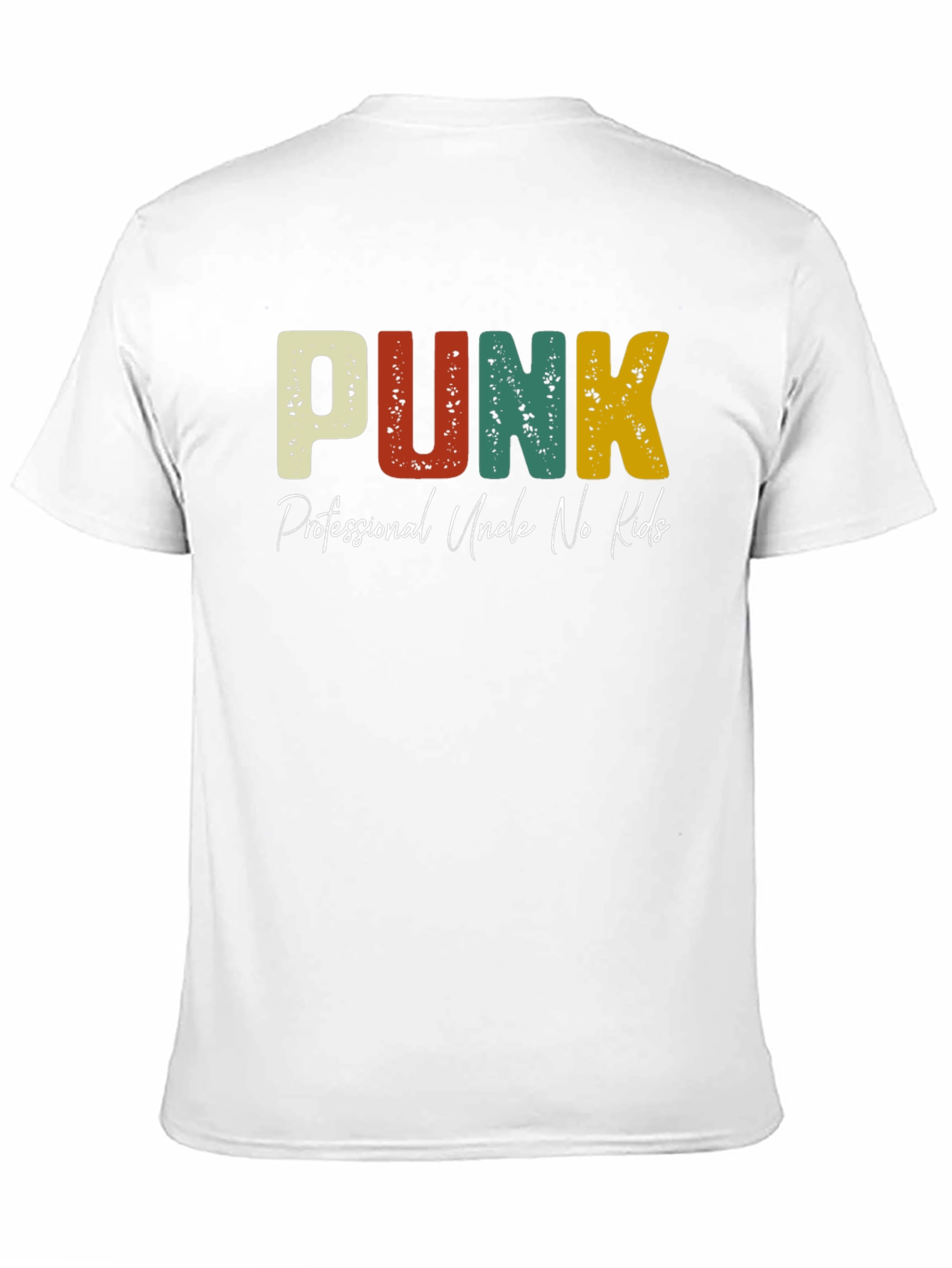 PUNK Professional Uncle No Kids Graphic T-Shirt