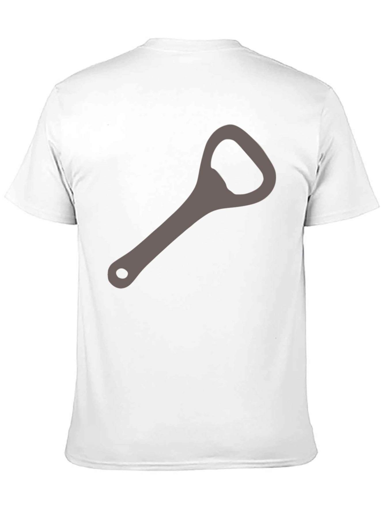 Bottle Opener Graphic Tee - Casual Black Shirt