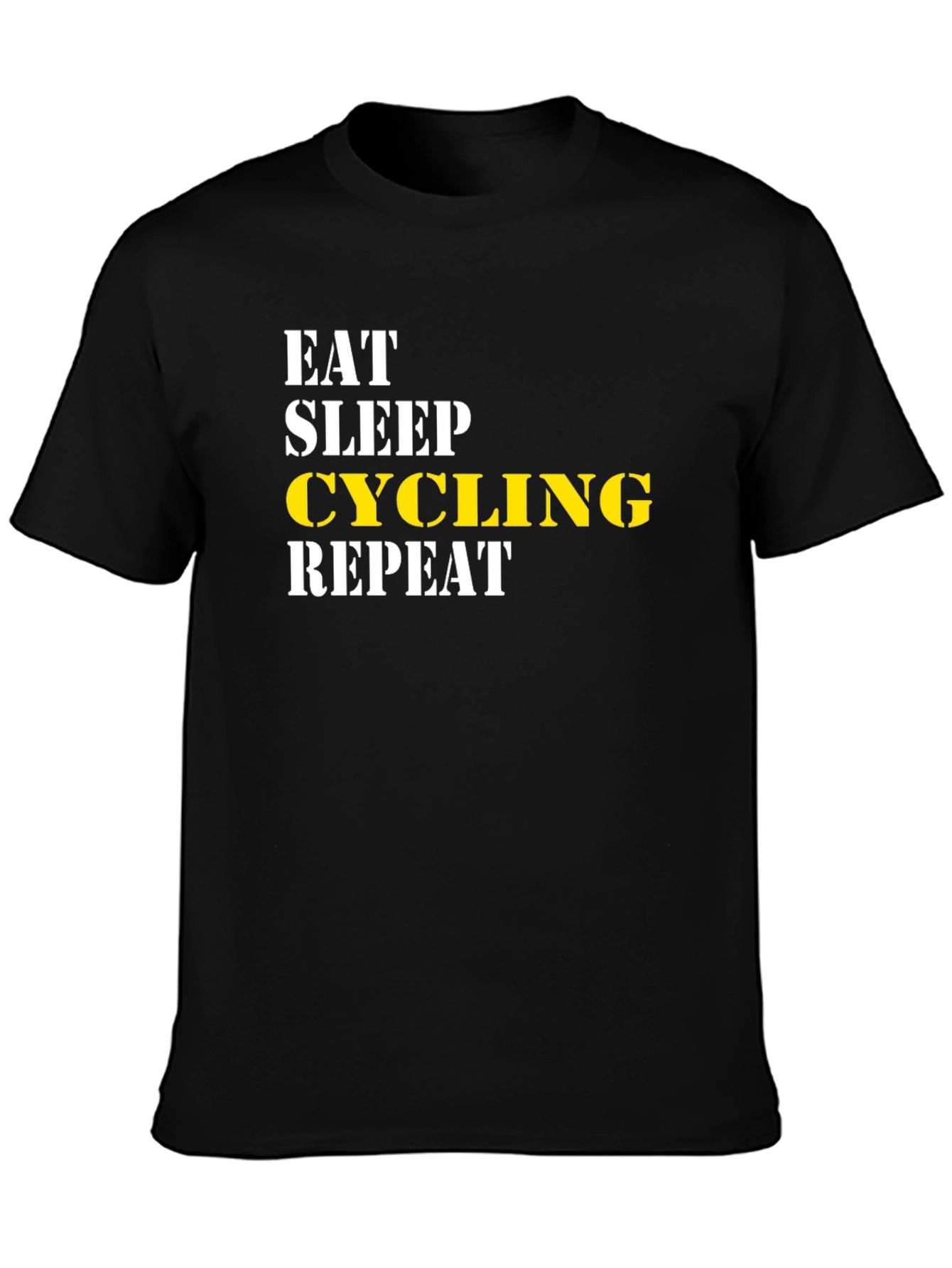 Eat Sleep Cycling Repeat T-Shirt