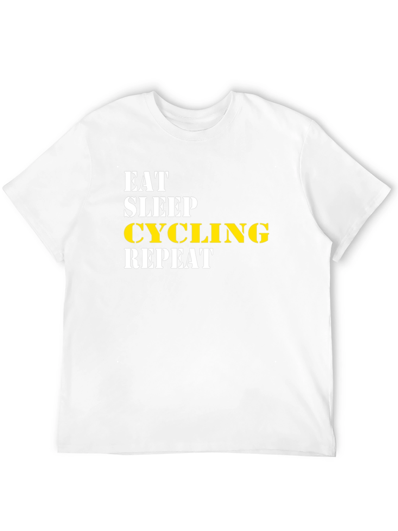 Eat Sleep Cycling Repeat T-Shirt