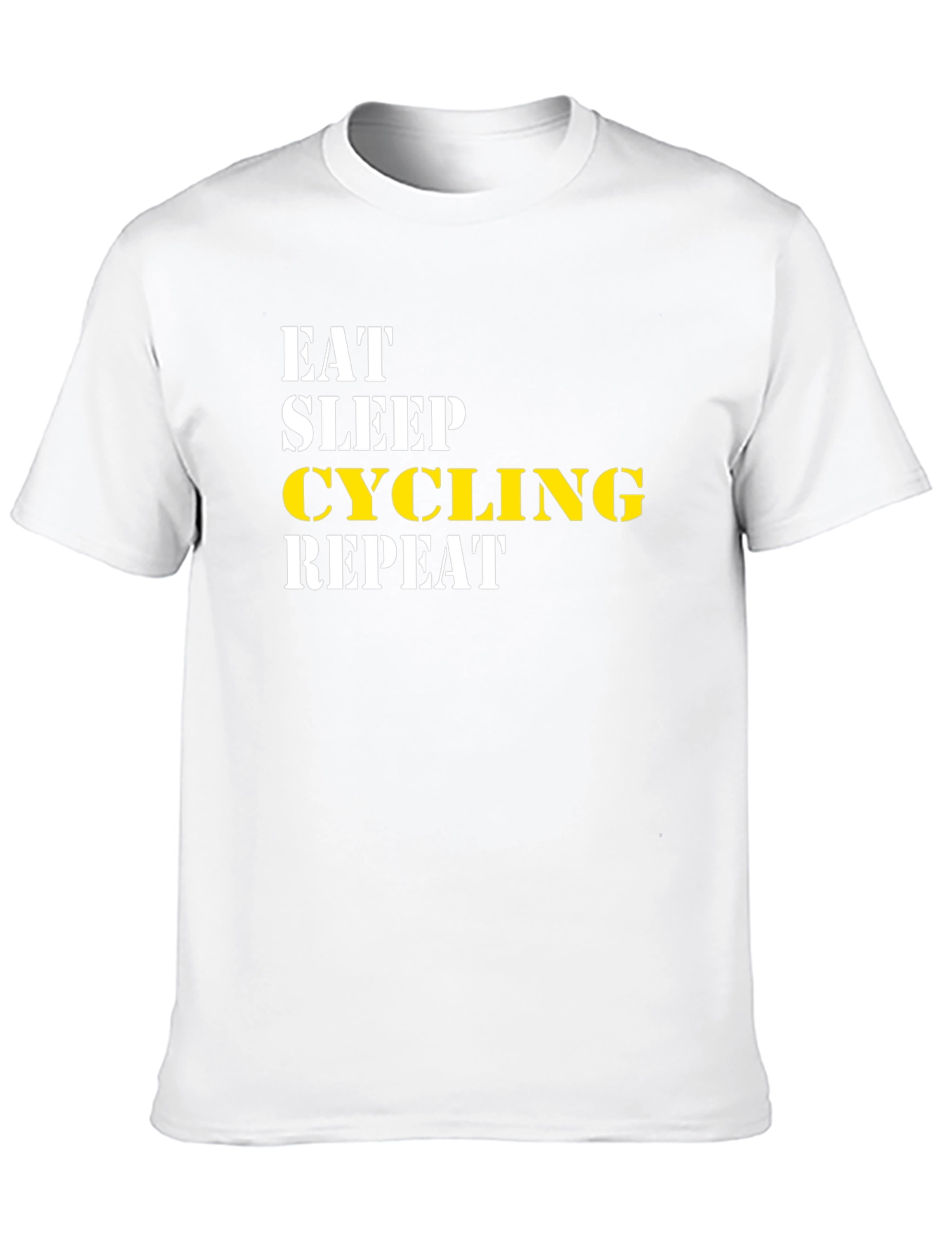 Eat Sleep Cycling Repeat T-Shirt