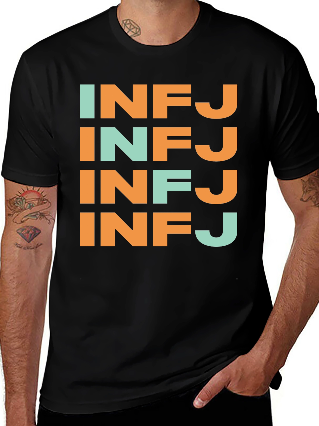 INFJ Personality T-Shirt - Trendy Design