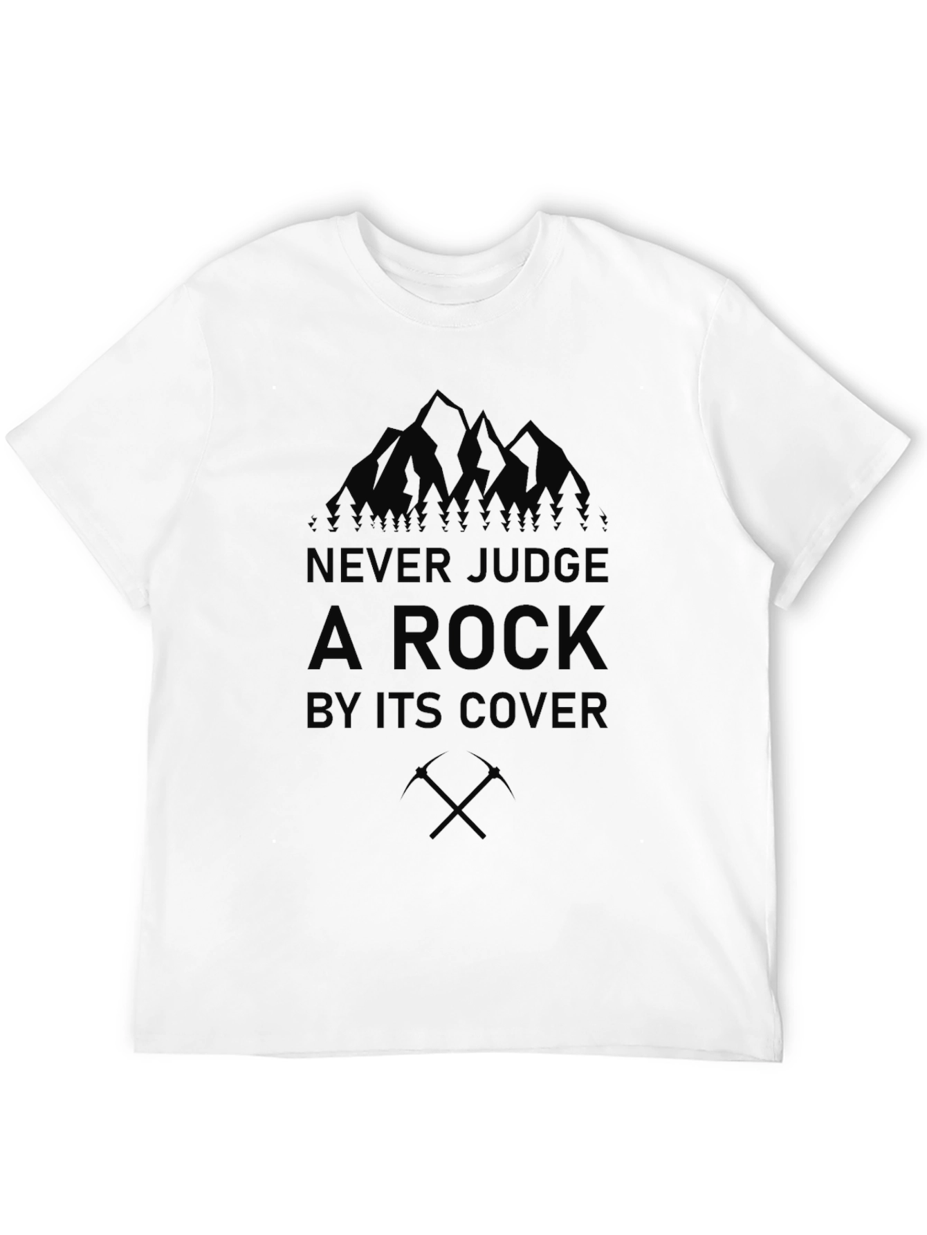Never Judge A Rock Cover T-Shirt