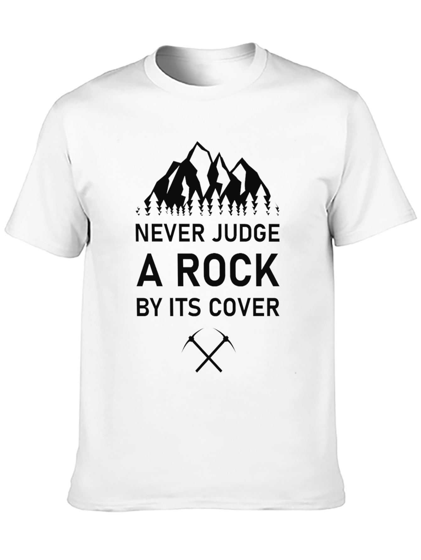Never Judge A Rock Cover T-Shirt