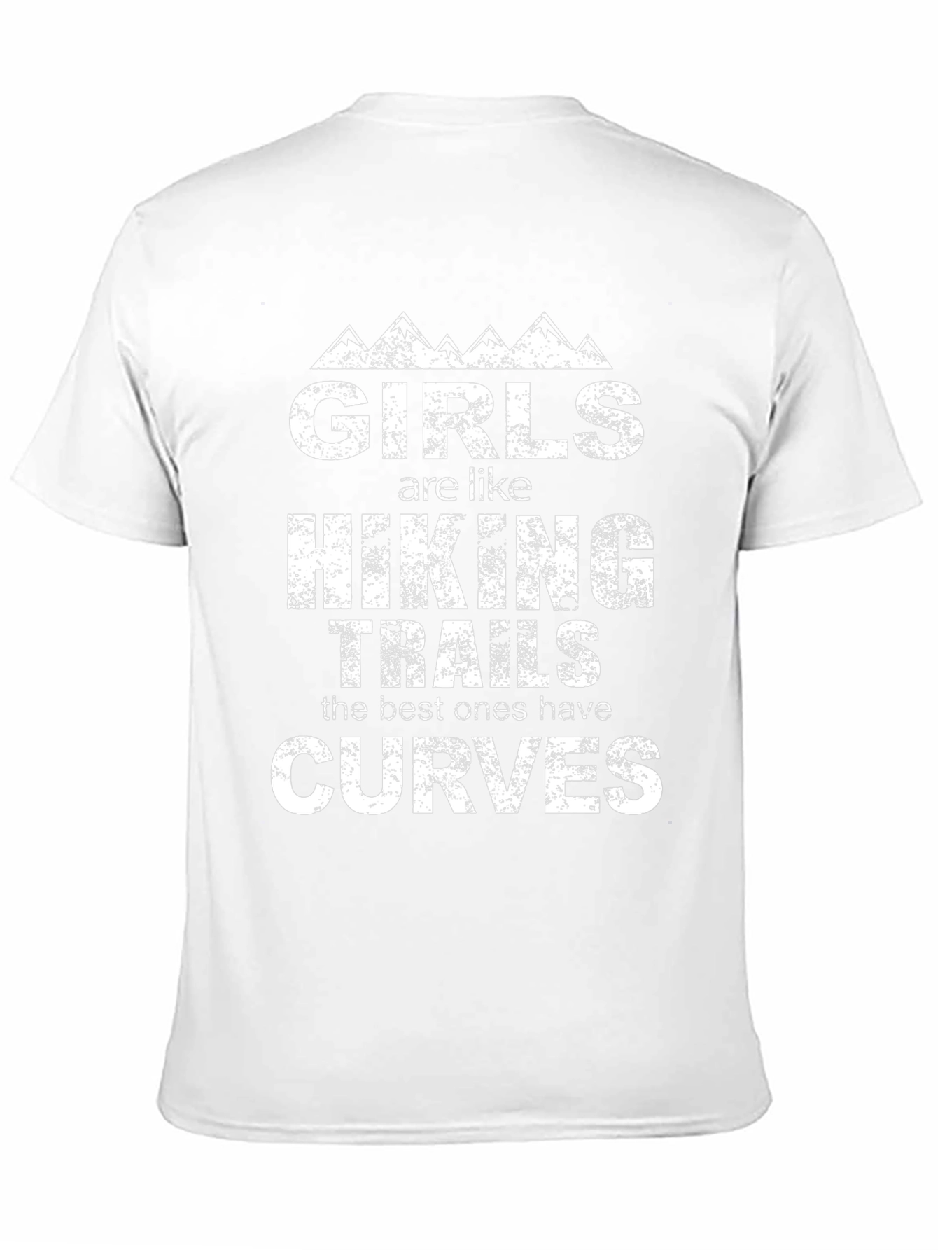 Girls Hiking Trails Curves Graphic T-Shirt
