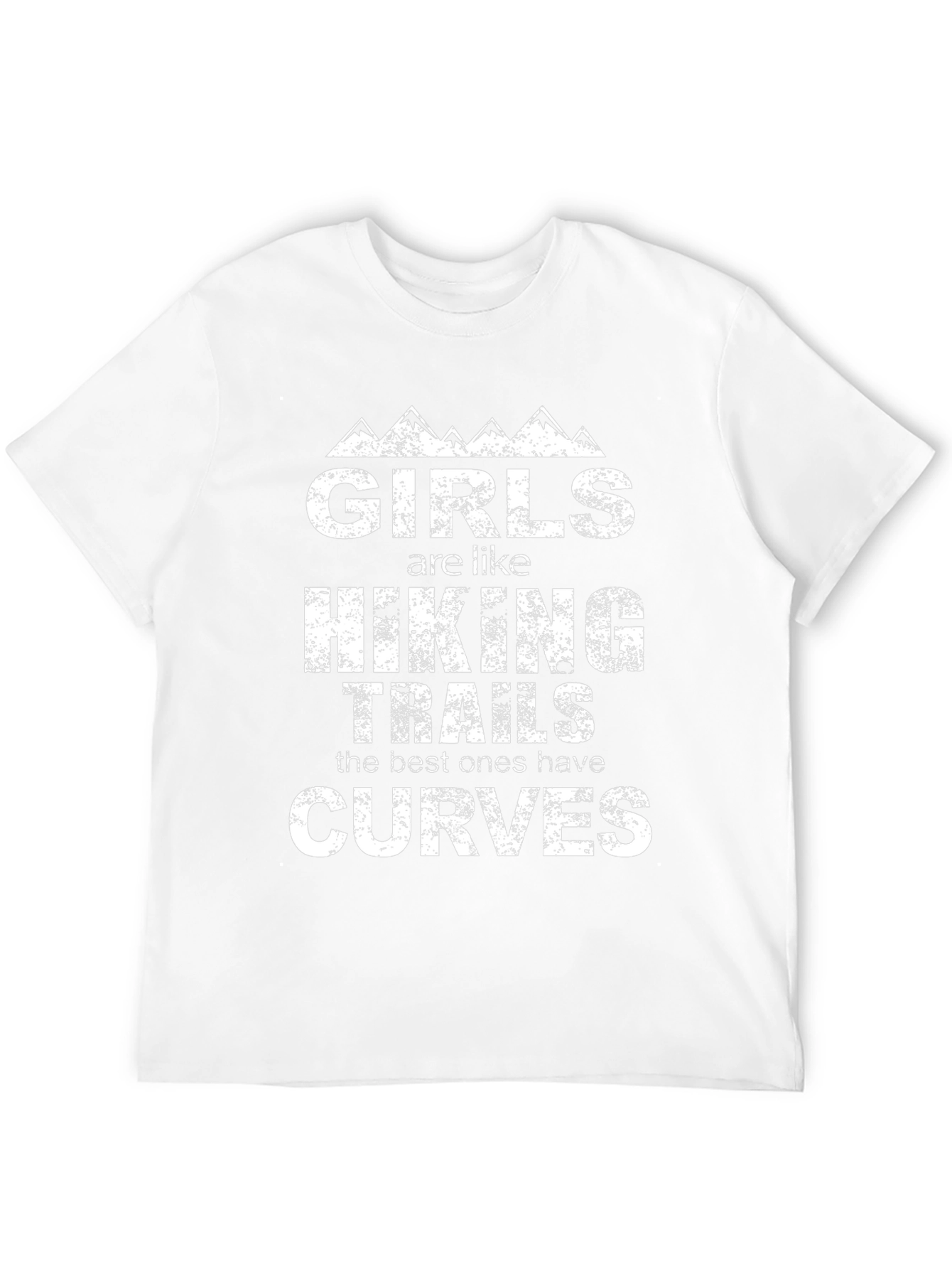Girls Hiking Trails Curves Graphic T-Shirt