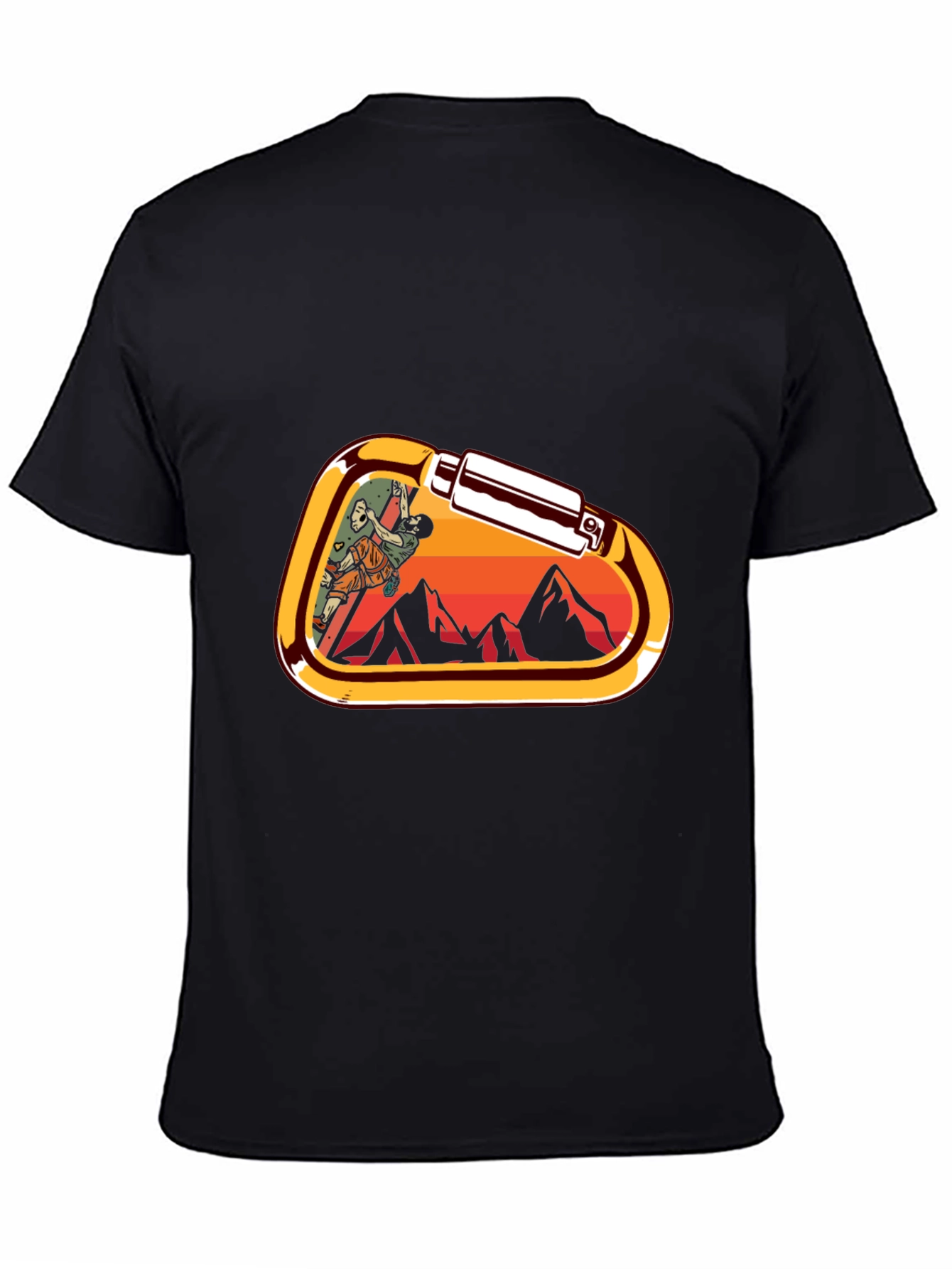 Climbing Carabiner Graphic T-Shirt