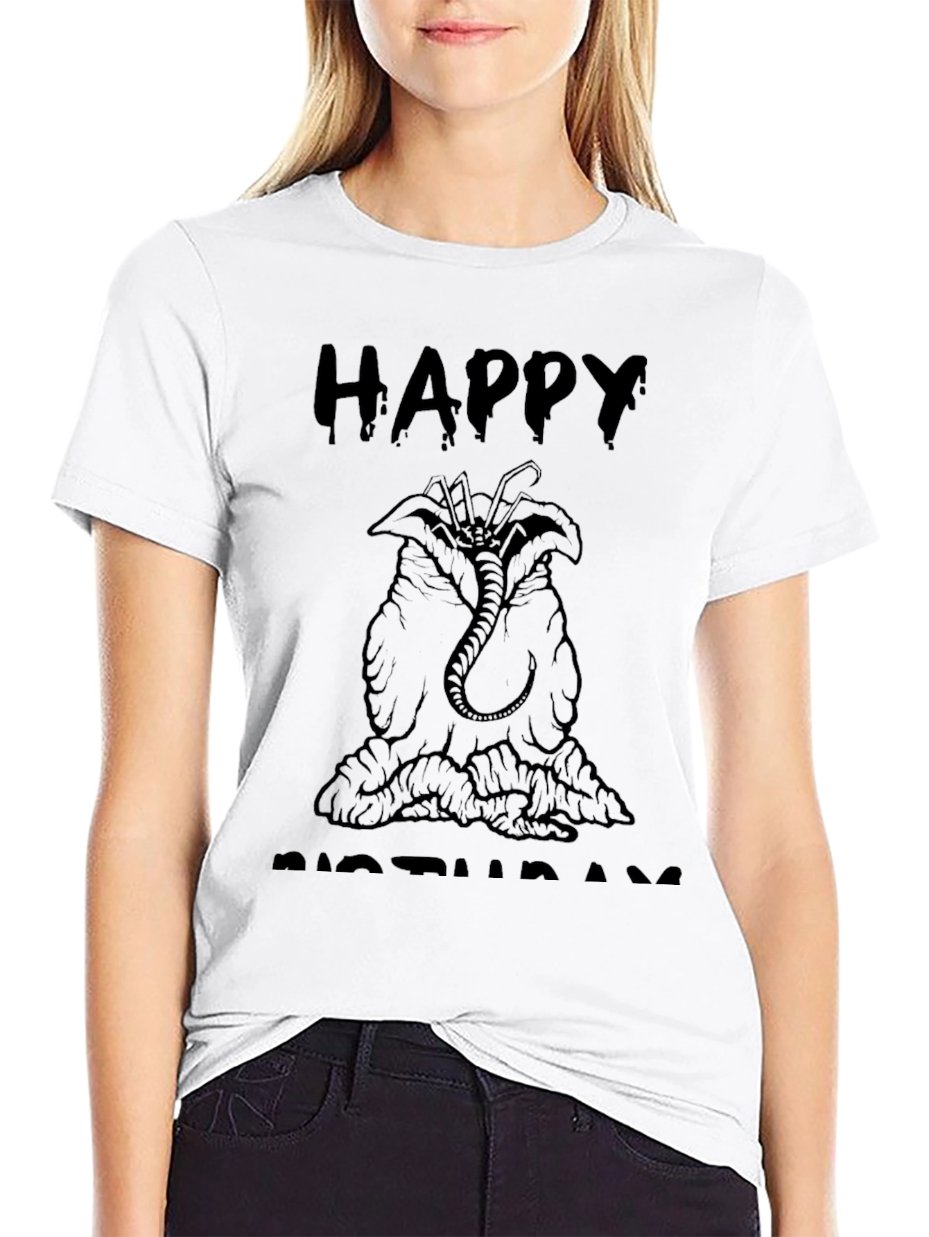 Happy Birthday Facehugger T-Shirt