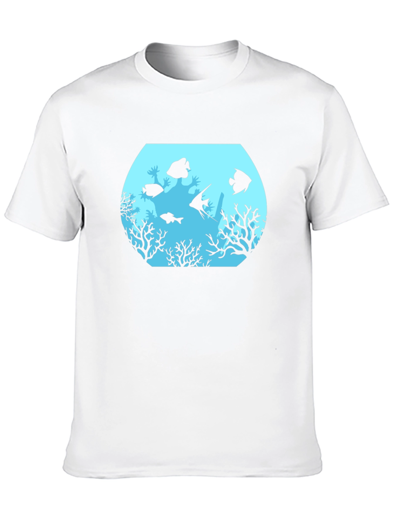 Aquarium Graphic Black T-Shirt