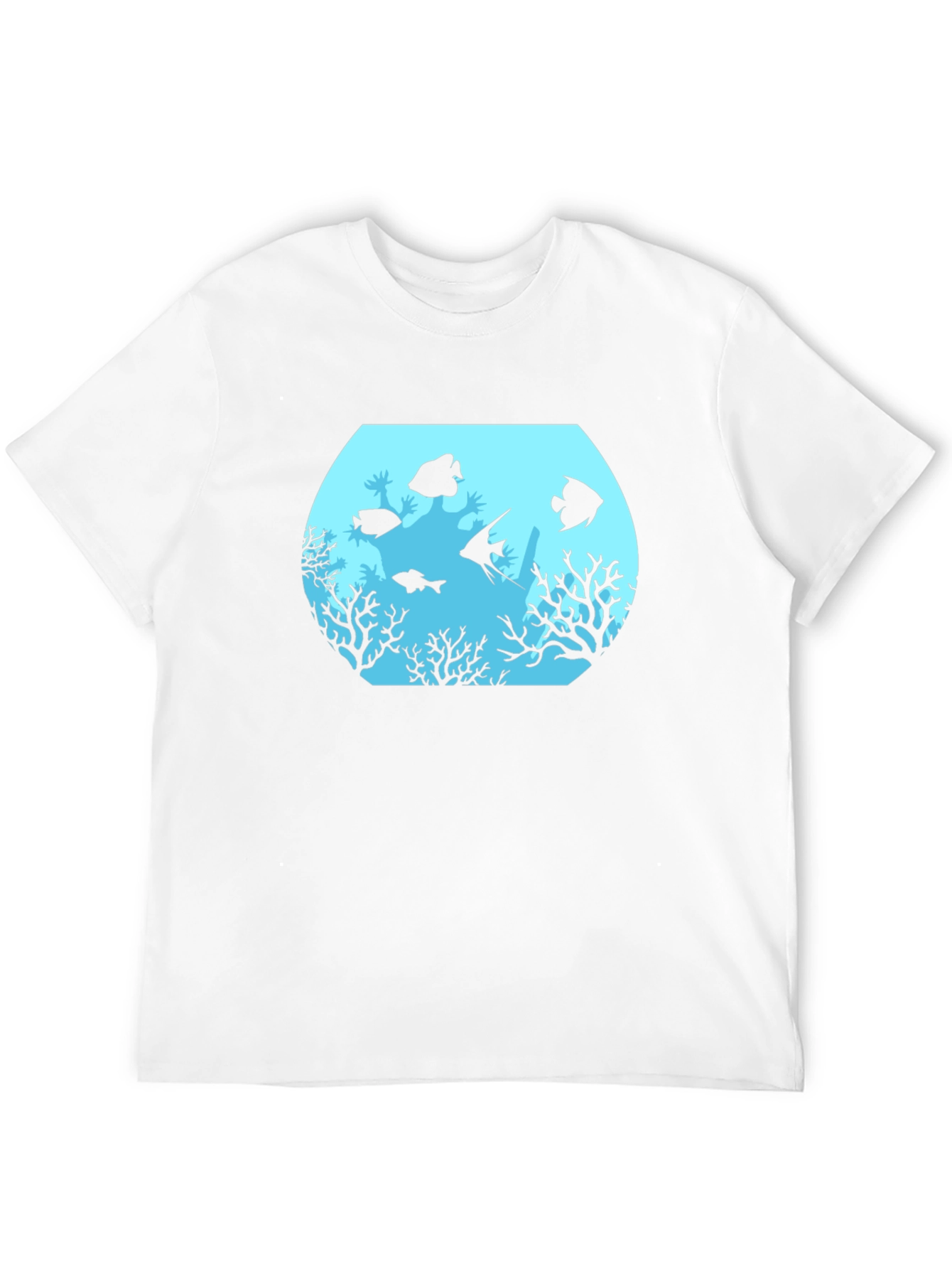 Aquarium Graphic Black T-Shirt