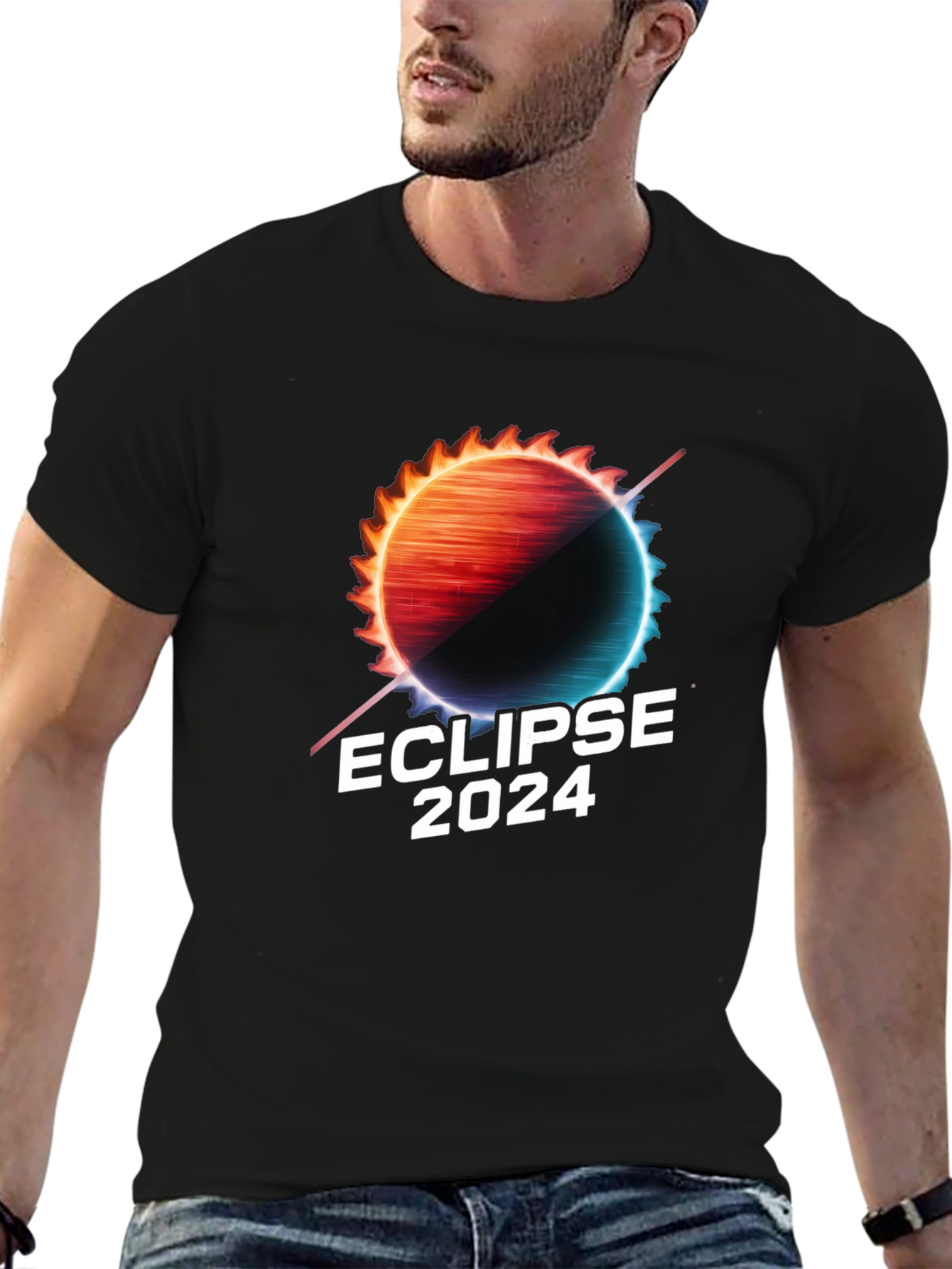 Eclipse 2024 T-Shirt - Solar Event Commemorative Tee