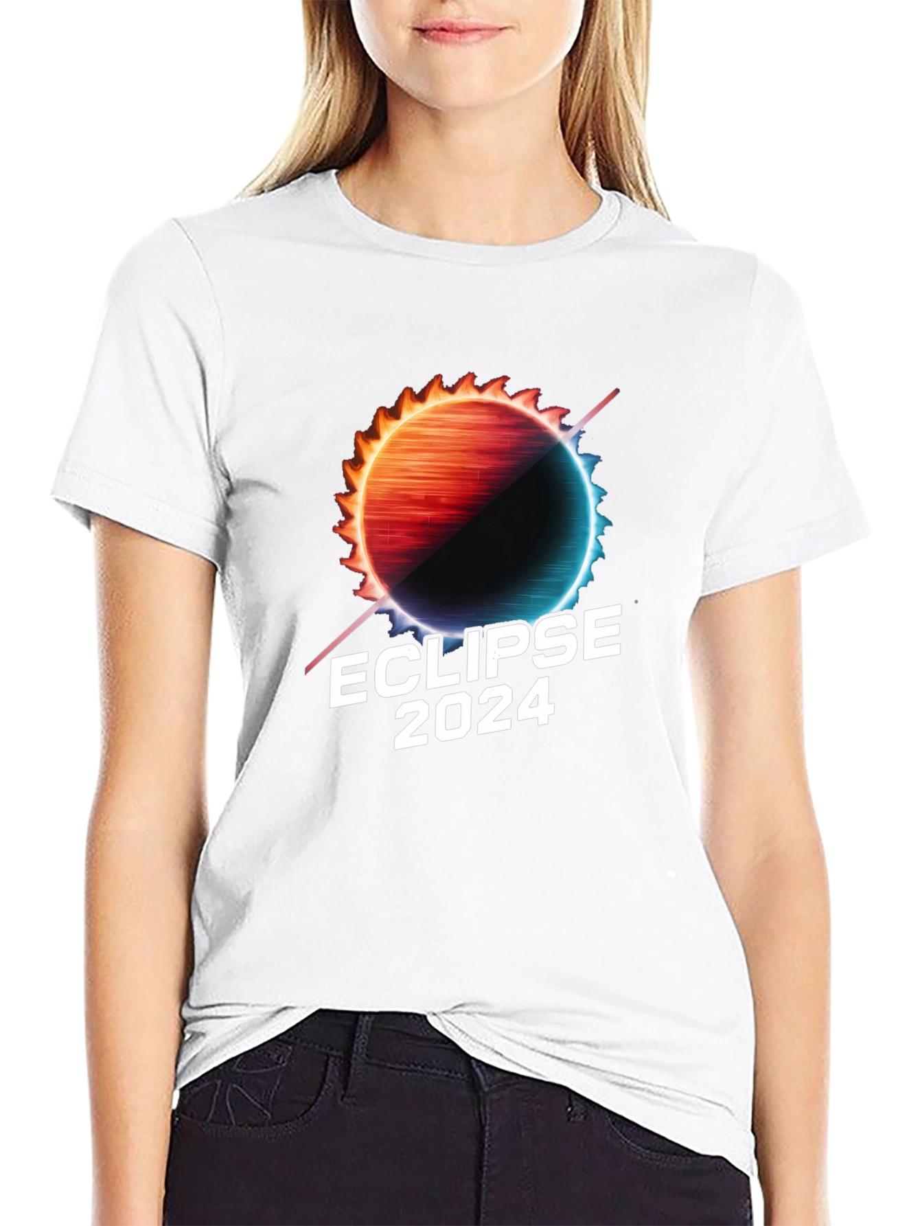 Eclipse 2024 T-Shirt - Solar Event Commemorative Tee