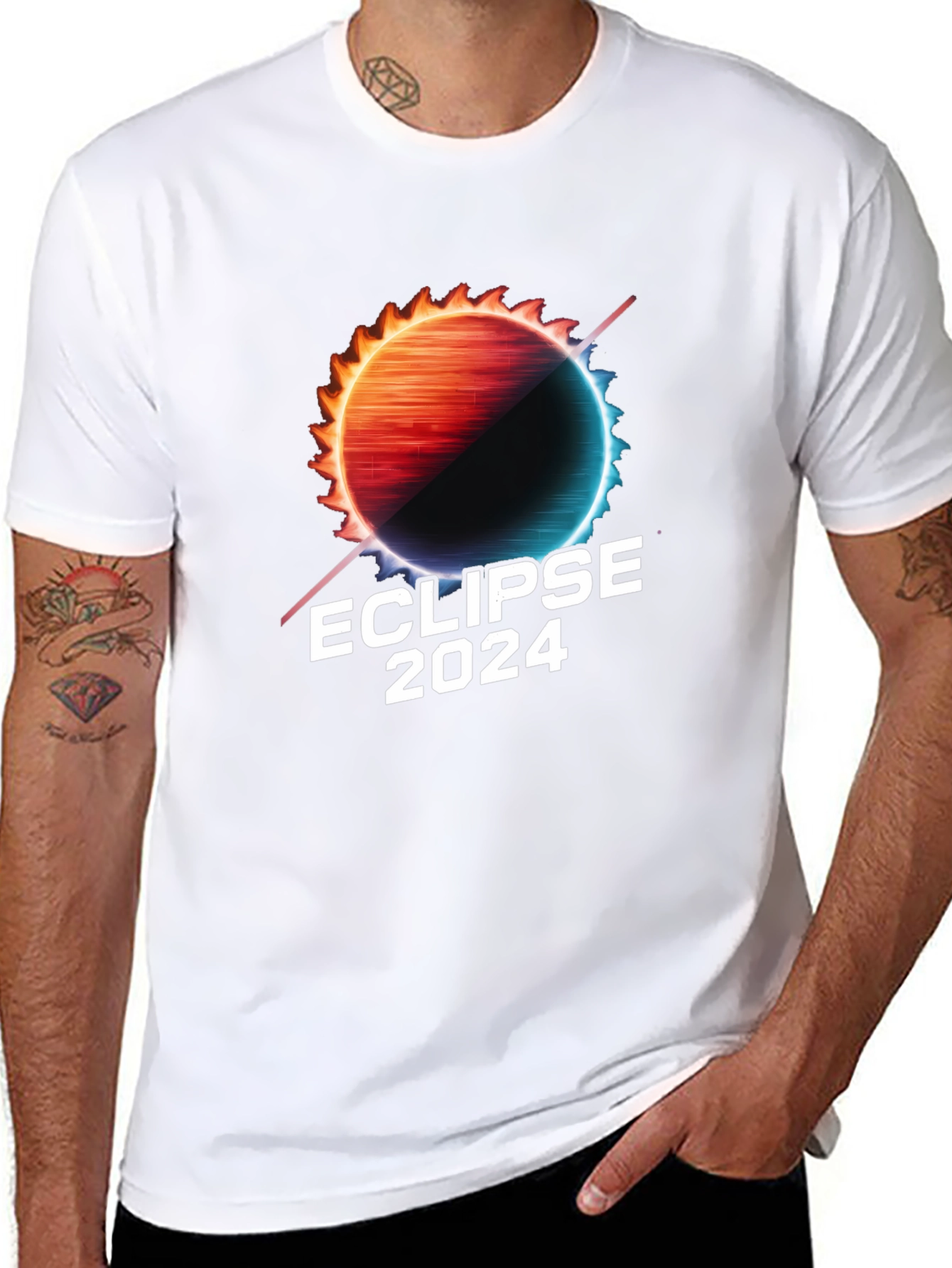 Eclipse 2024 T-Shirt - Solar Event Commemorative Tee
